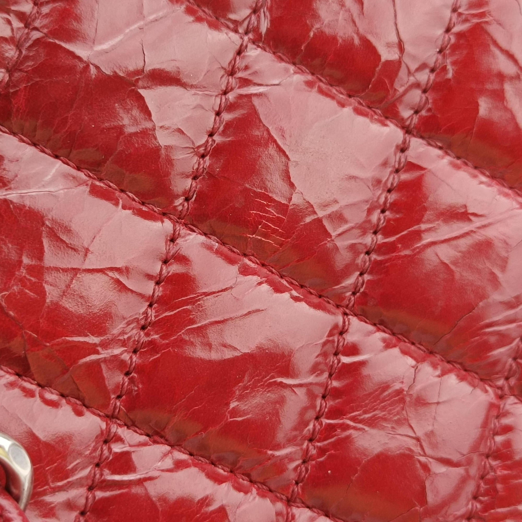 Pre-owned Chanel Mademoiselle Bowling Red lambskin A66869 shoulderbag | stylenewstar