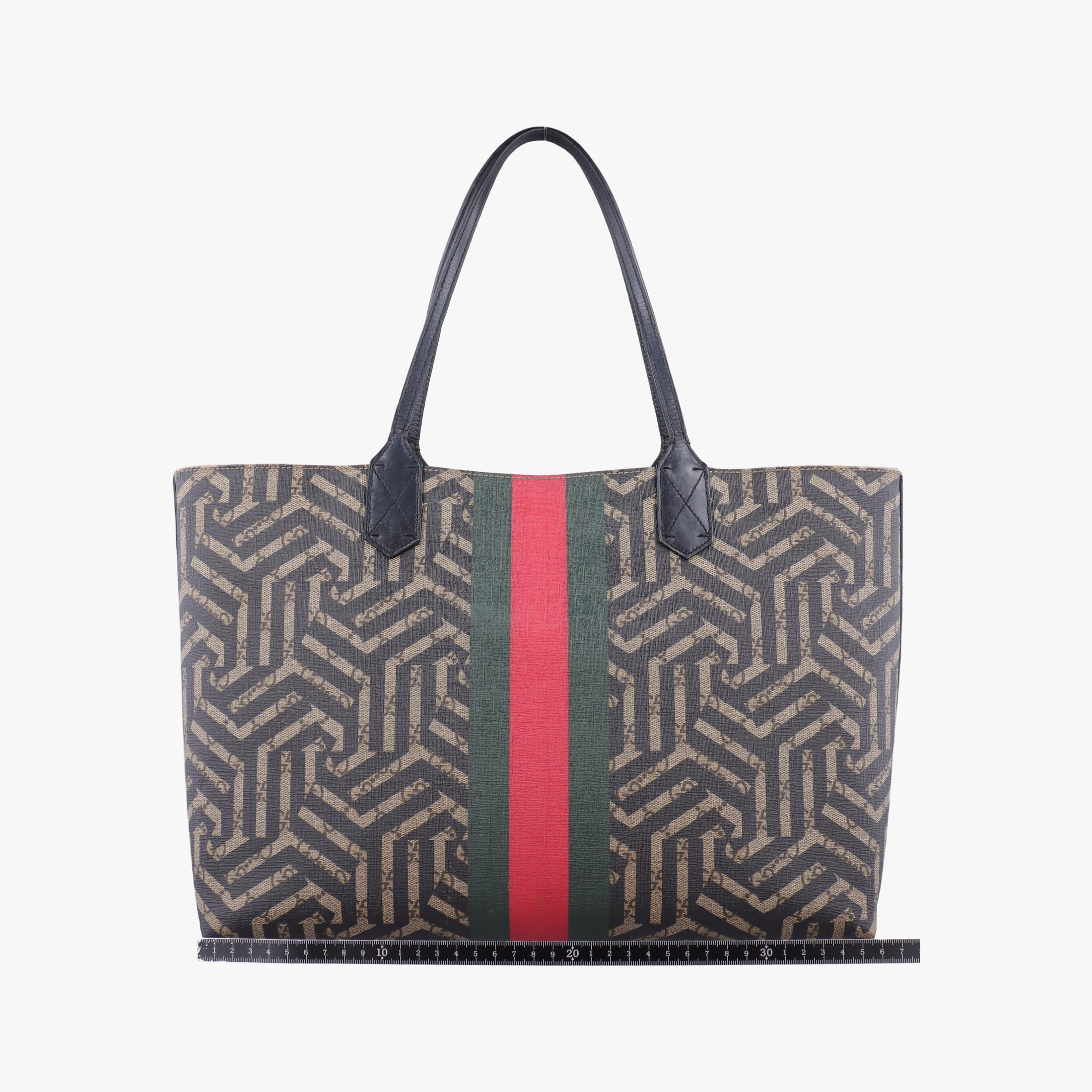 Secondhand Gucci GG Caleido bee Web Multicolour PVC coated canvas 429003 shoulderbag | stylenewstar