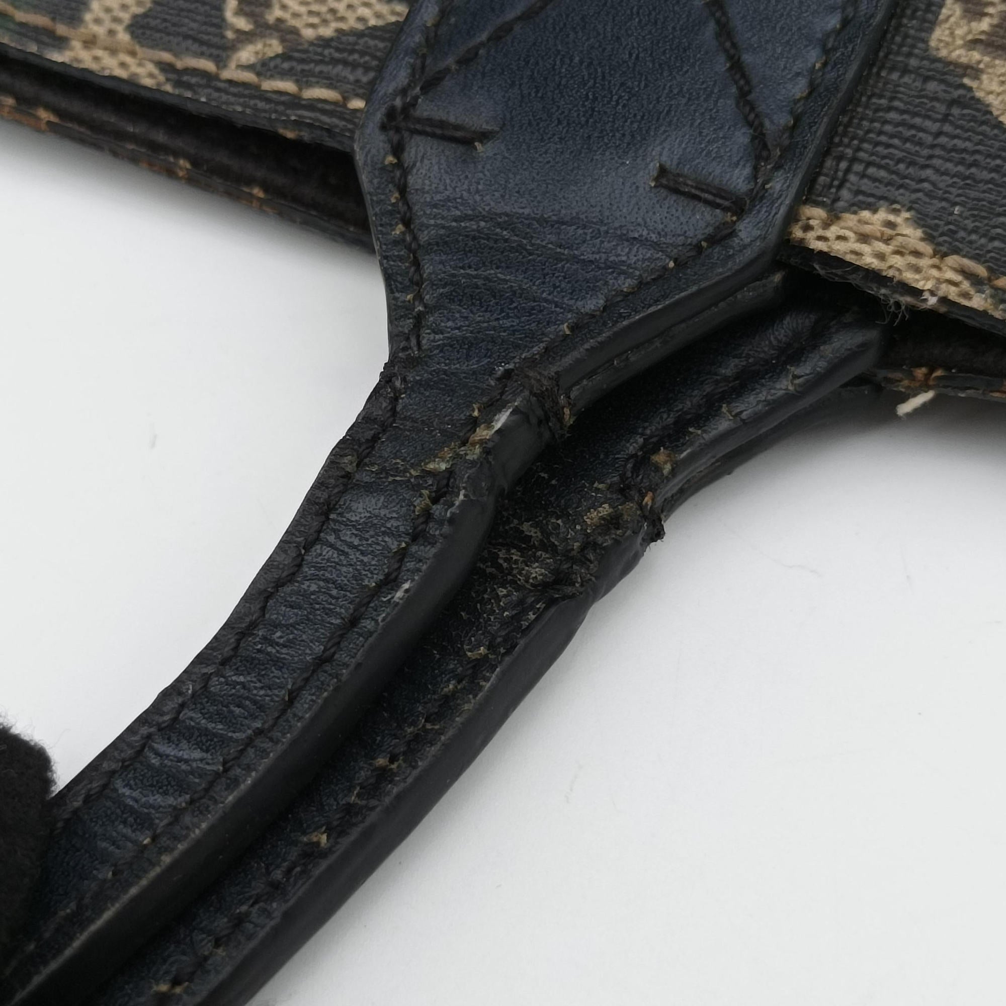 Secondhand Gucci GG Caleido bee Web Multicolour PVC coated canvas 429003 shoulderbag | stylenewstar