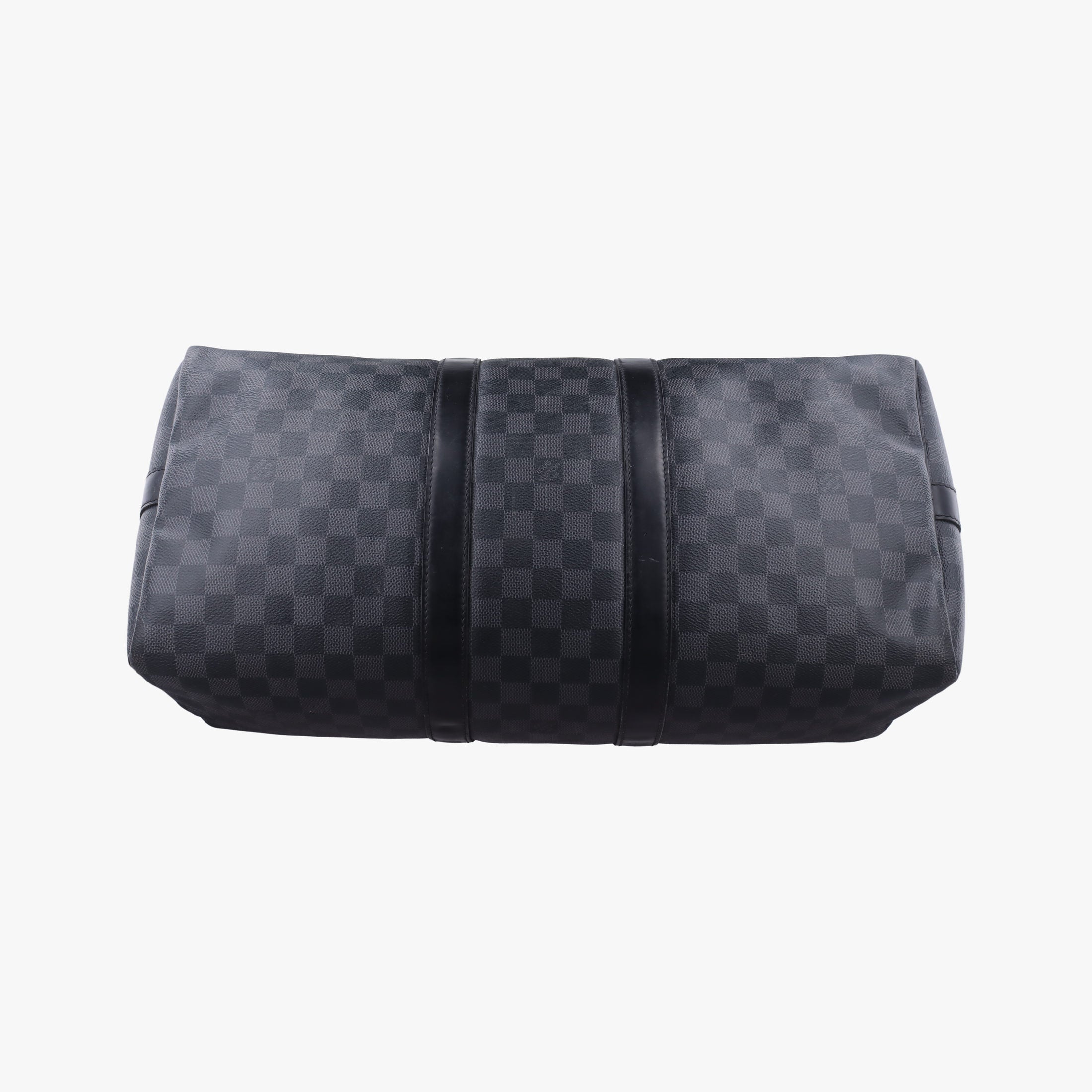 Pre-owned Louis Vuitton Keepall Bandouliere 45 Noir Damier Graphite Canvas M40569 shoulderbag | stylenewstar