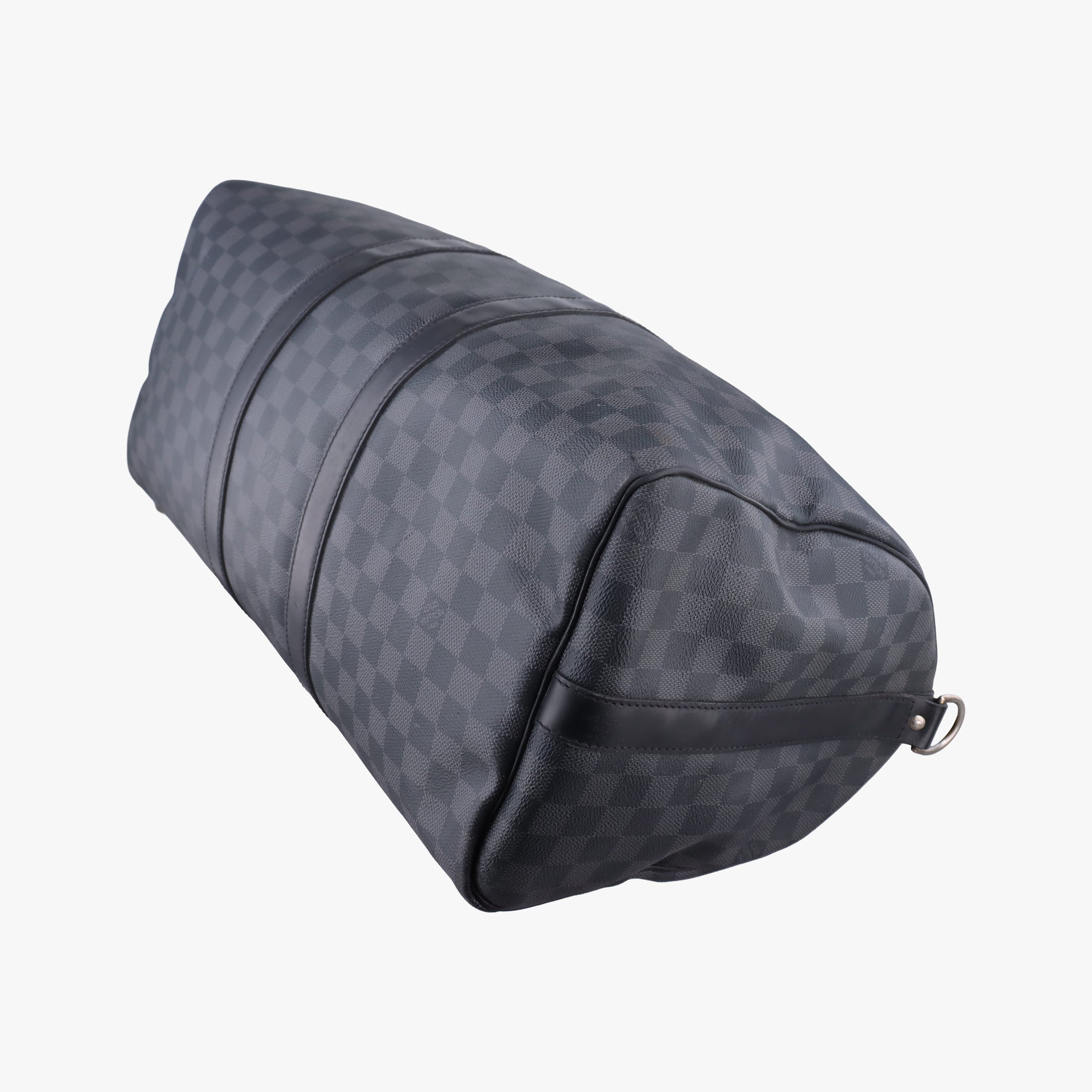Pre-owned Louis Vuitton Keepall Bandouliere 45 Noir Damier Graphite Canvas M40569 shoulderbag | stylenewstar
