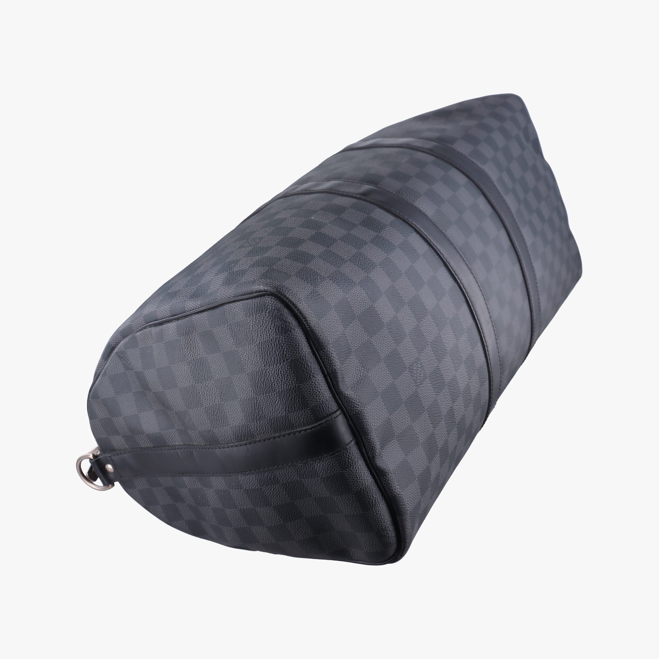 Pre-owned Louis Vuitton Keepall Bandouliere 45 Noir Damier Graphite Canvas M40569 shoulderbag | stylenewstar