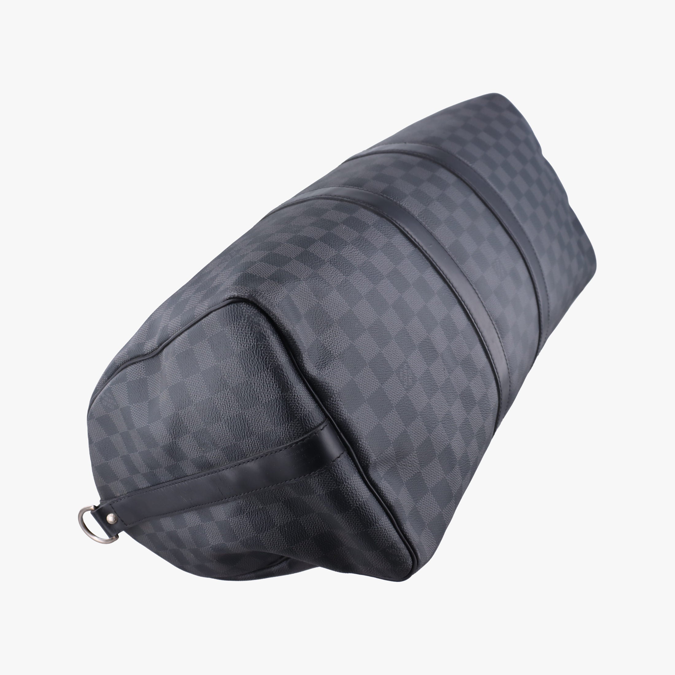 Pre-owned Louis Vuitton Keepall Bandouliere 45 Noir Damier Graphite Canvas M40569 shoulderbag | stylenewstar