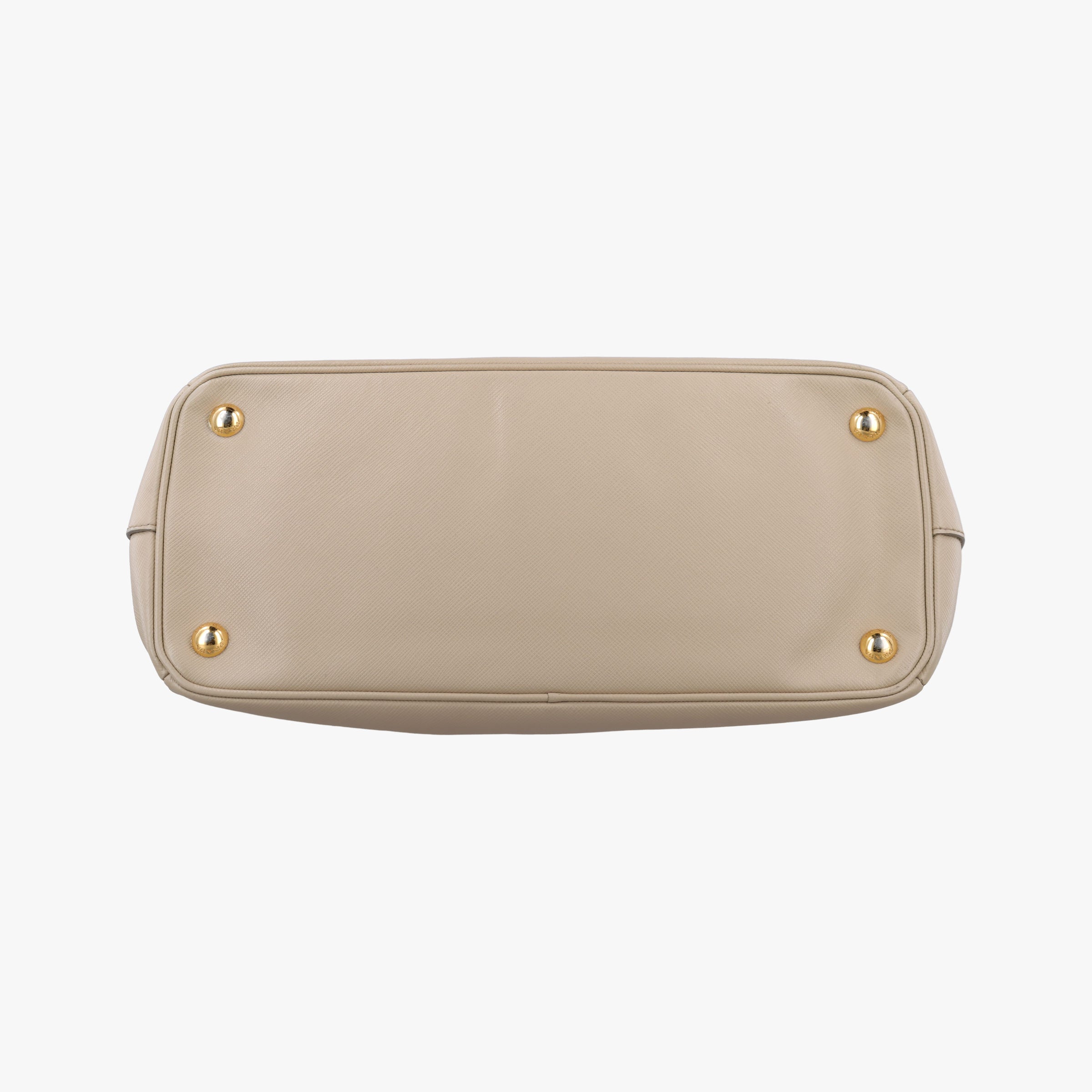Pre-owned Prada Galleria Beige SAFFIANO Leather BN2274 shoulderbag | stylenewstar