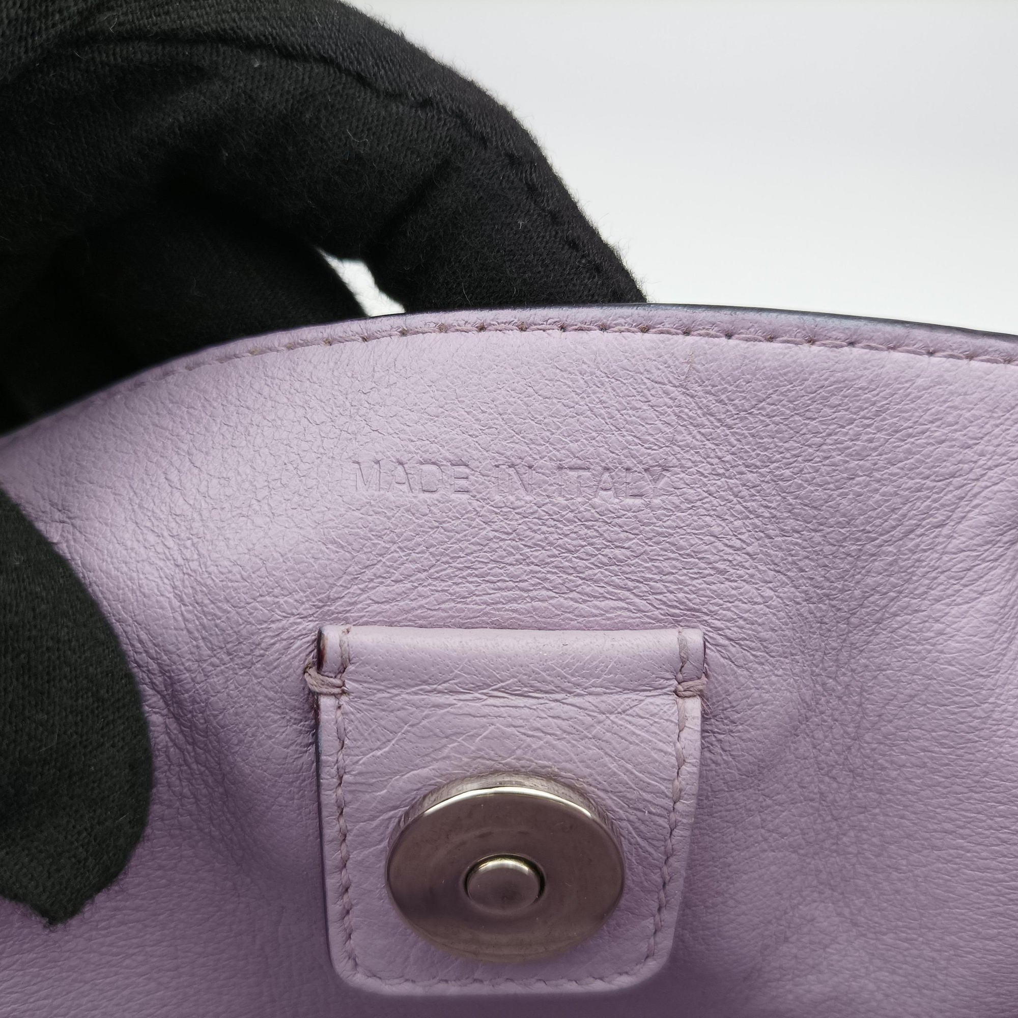 Pre-owned Christian Dior Diorissimo Blue Leather  shoulderbag | stylenewstar