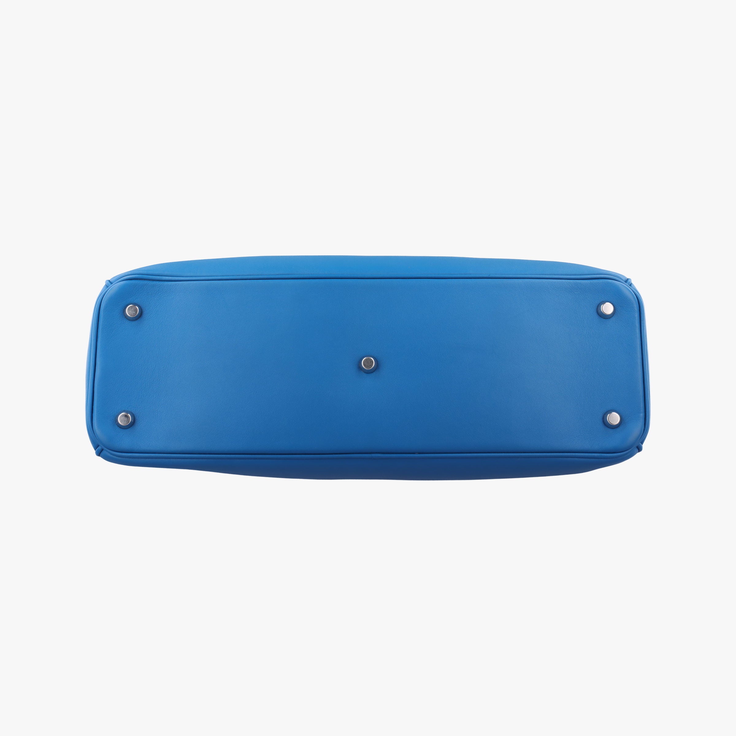 Pre-owned Christian Dior Diorissimo Blue Leather  shoulderbag | stylenewstar