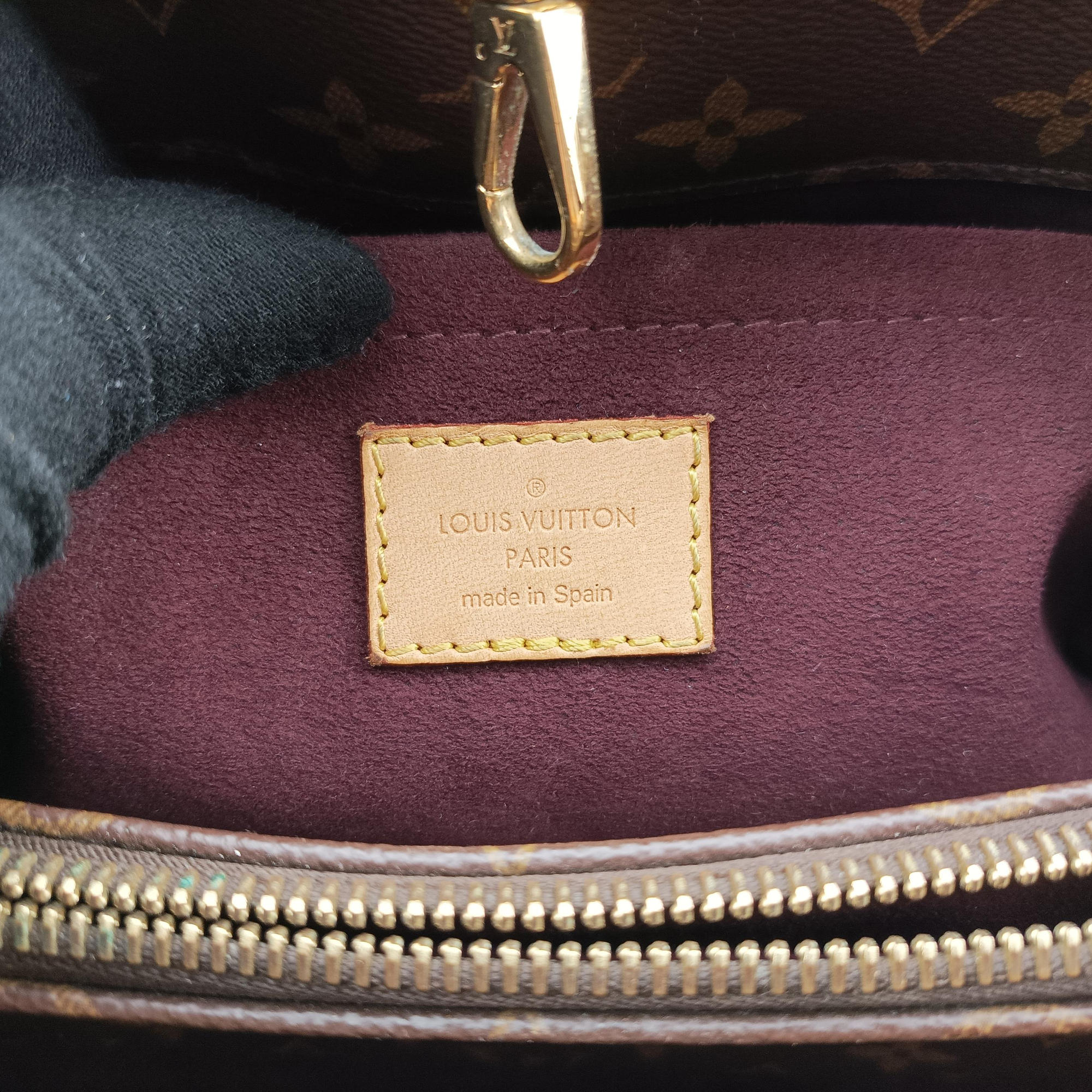 Pre-owned Louis Vuitton MONTAIGNE MM BROWN Monogram Canvas M41056 shoulderbag | stylenewstar