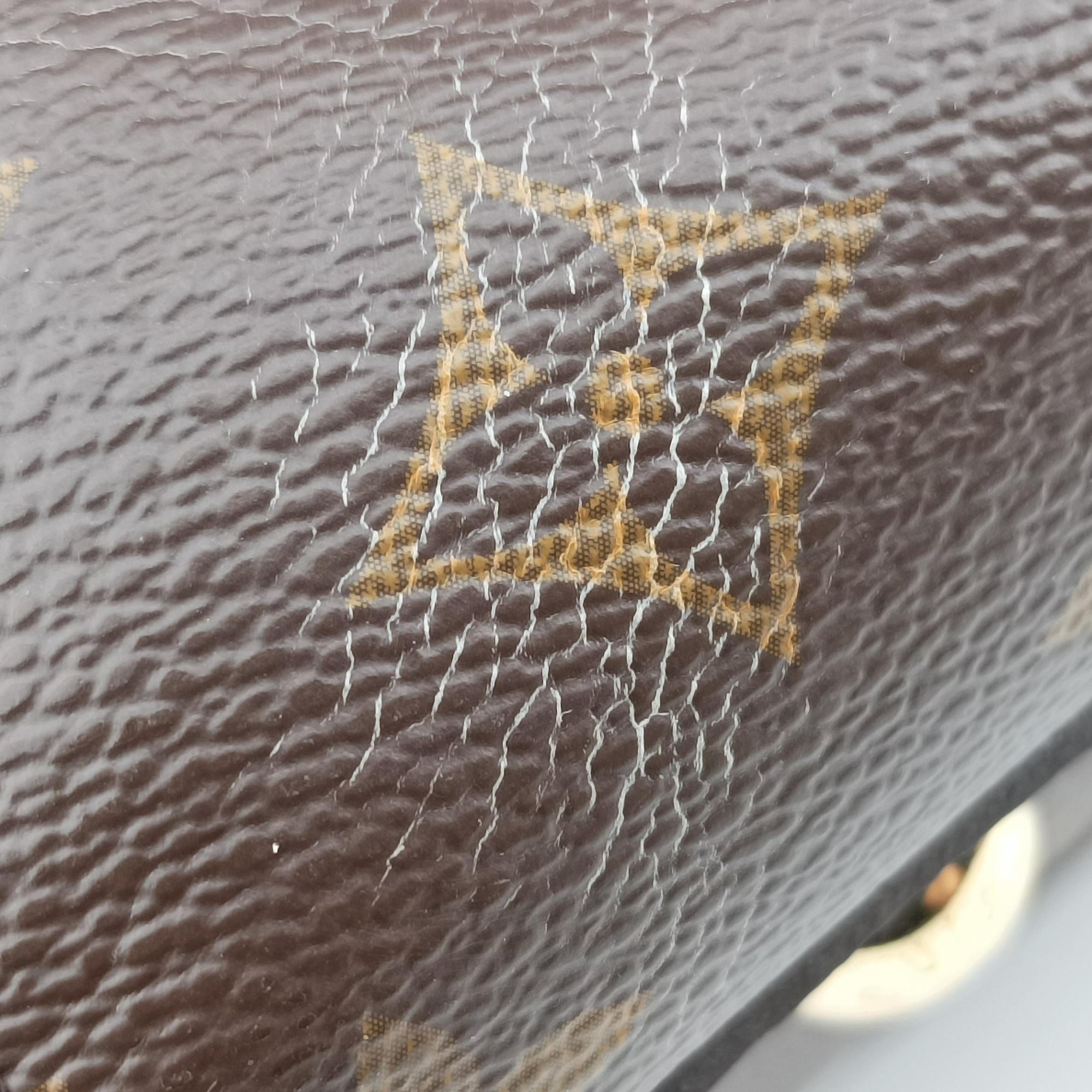 Pre-owned Louis Vuitton MONTAIGNE MM BROWN Monogram Canvas M41056 shoulderbag | stylenewstar