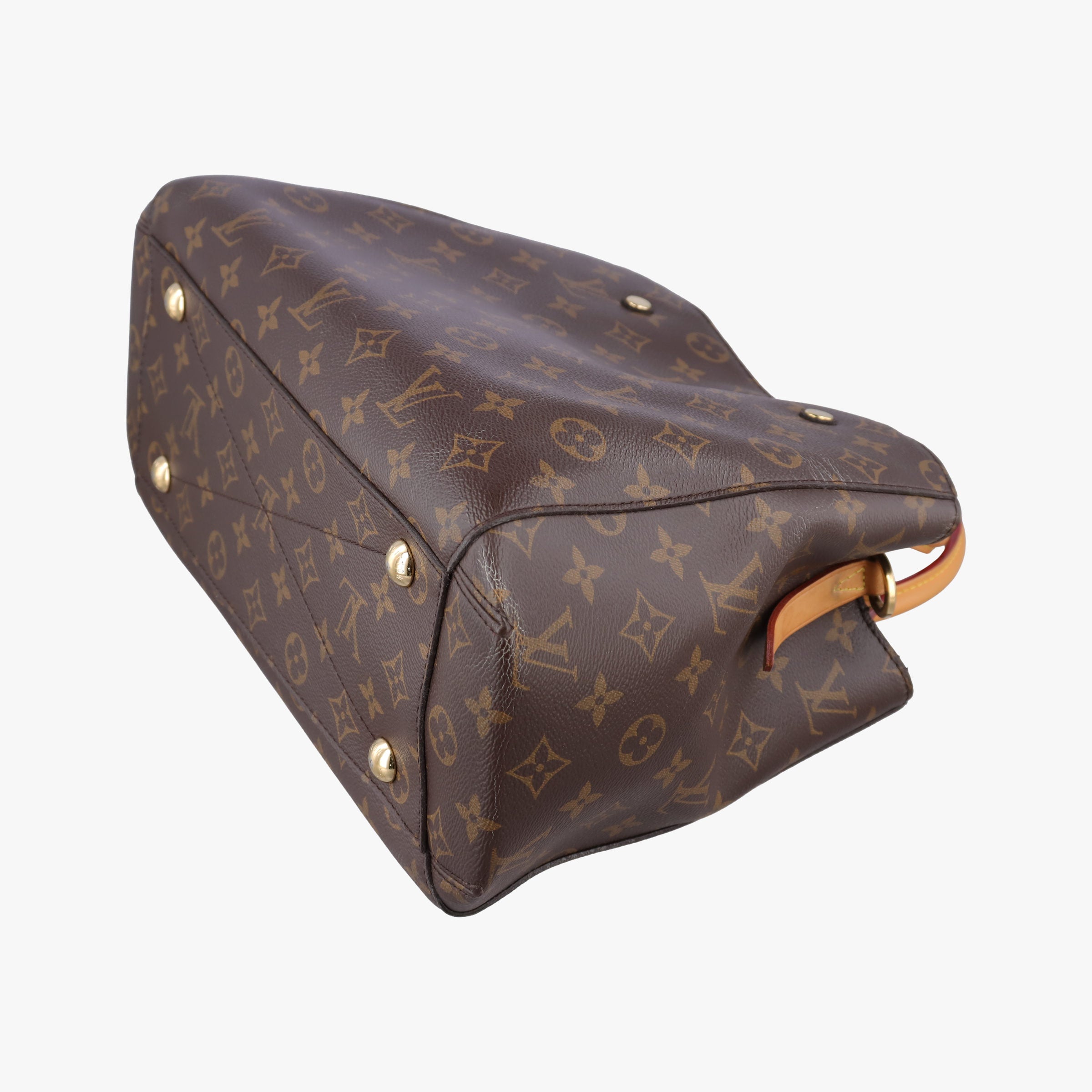 Pre-owned Louis Vuitton MONTAIGNE MM BROWN Monogram Canvas M41056 shoulderbag | stylenewstar