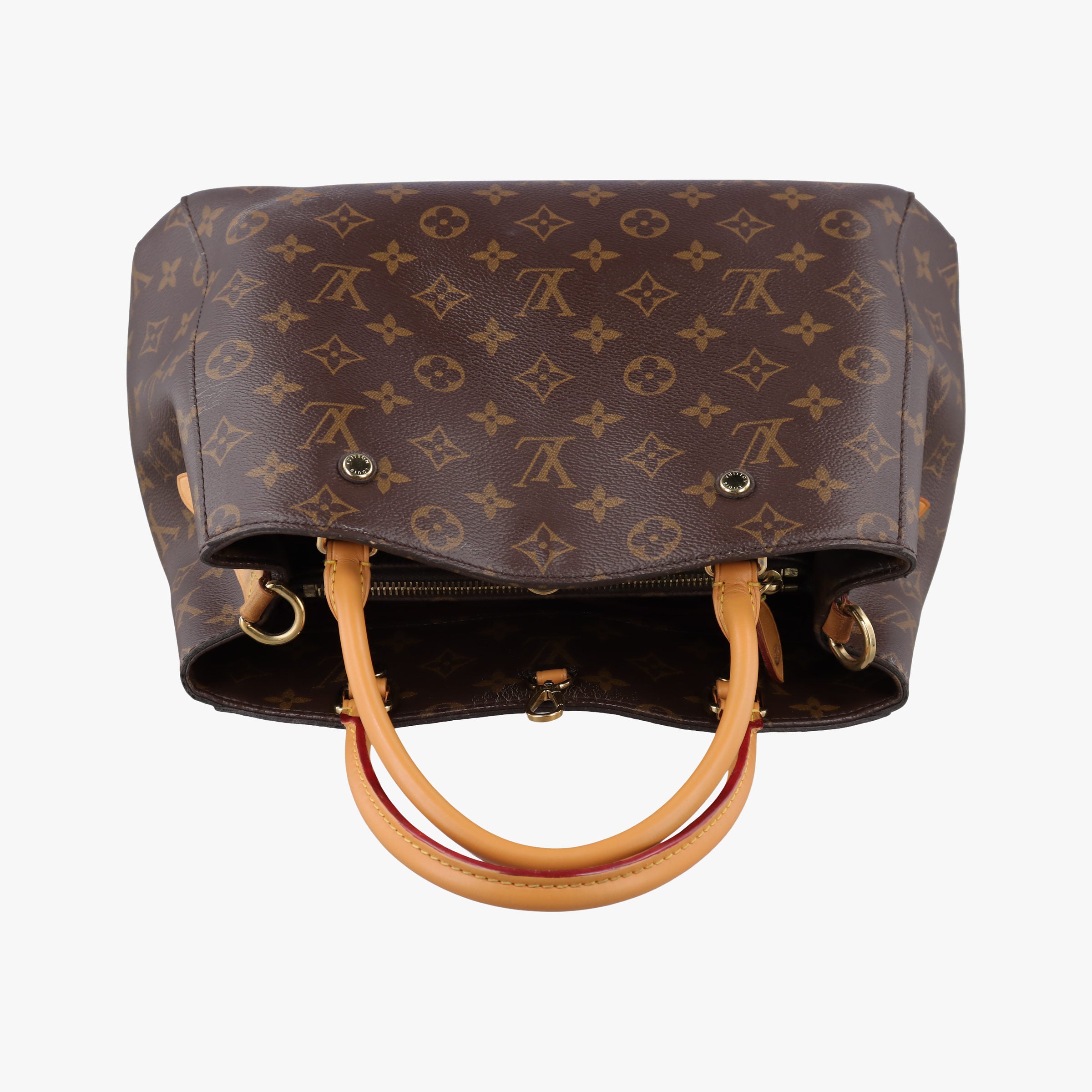 Pre-owned Louis Vuitton MONTAIGNE MM BROWN Monogram Canvas M41056 shoulderbag | stylenewstar