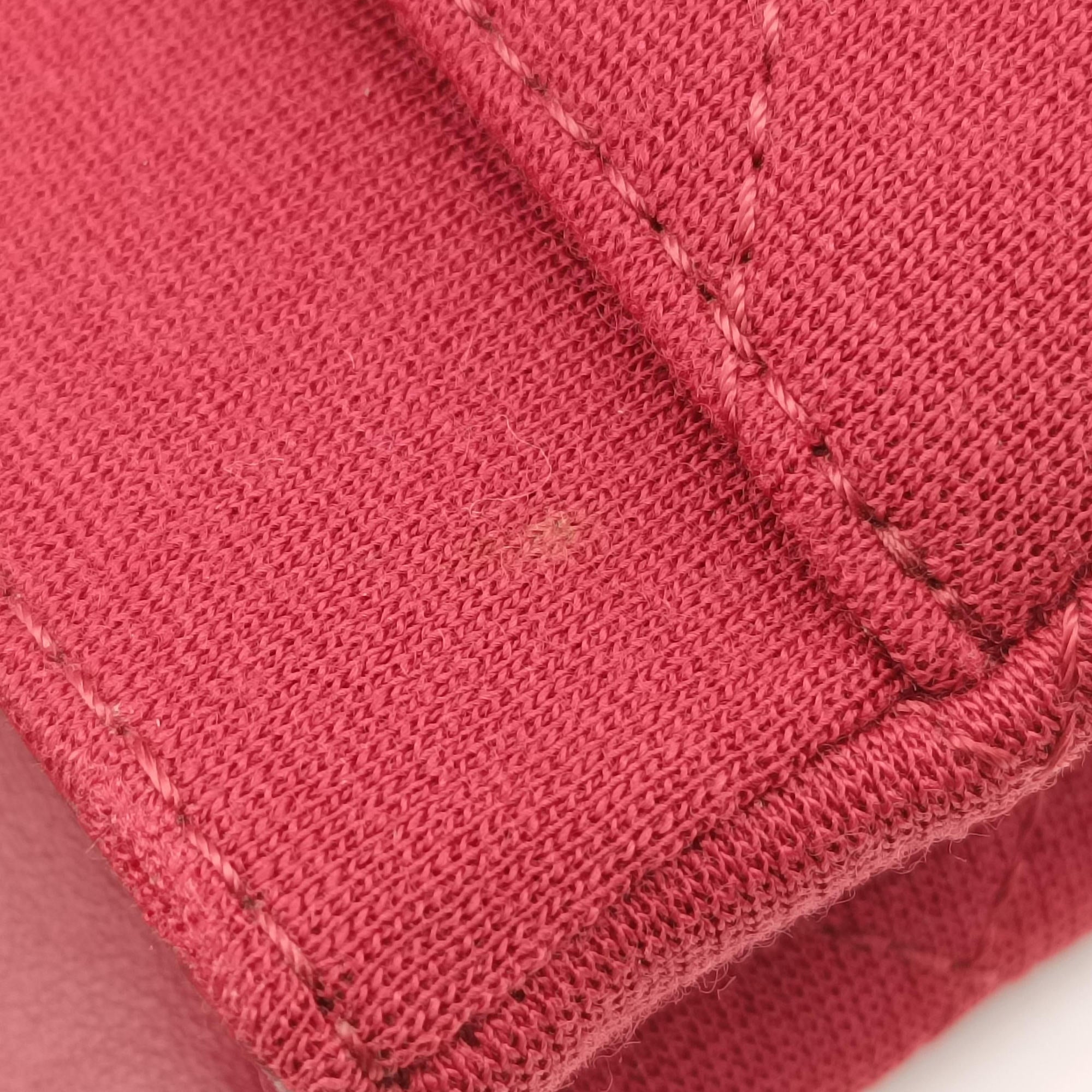 Vintage Chanel 2.55 Matelasse Red Cotton Jersey A37587 shoulderbag | stylenewstar