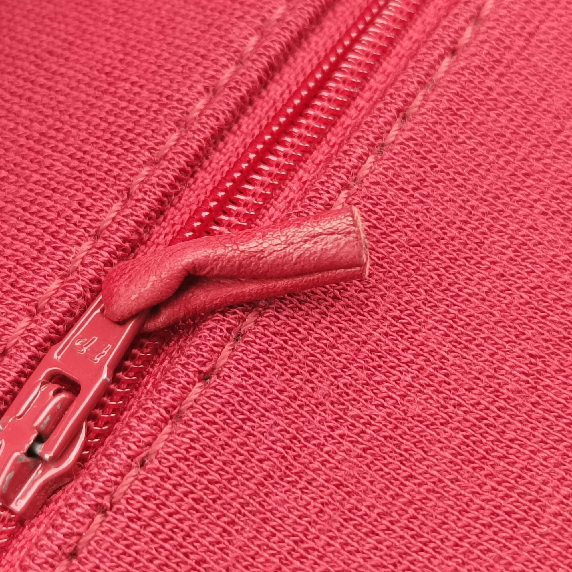 Vintage Chanel 2.55 Matelasse Red Cotton Jersey A37587 shoulderbag | stylenewstar