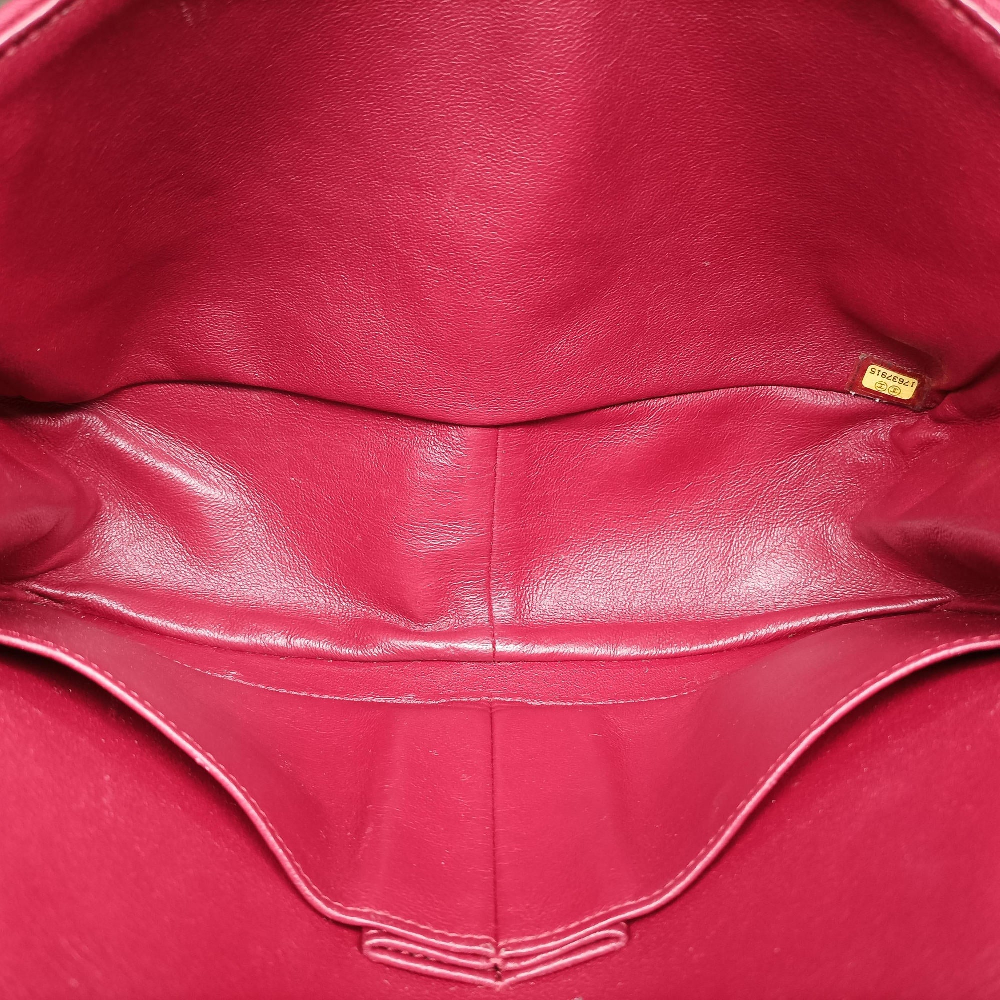 Vintage Chanel 2.55 Matelasse Red Cotton Jersey A37587 shoulderbag | stylenewstar