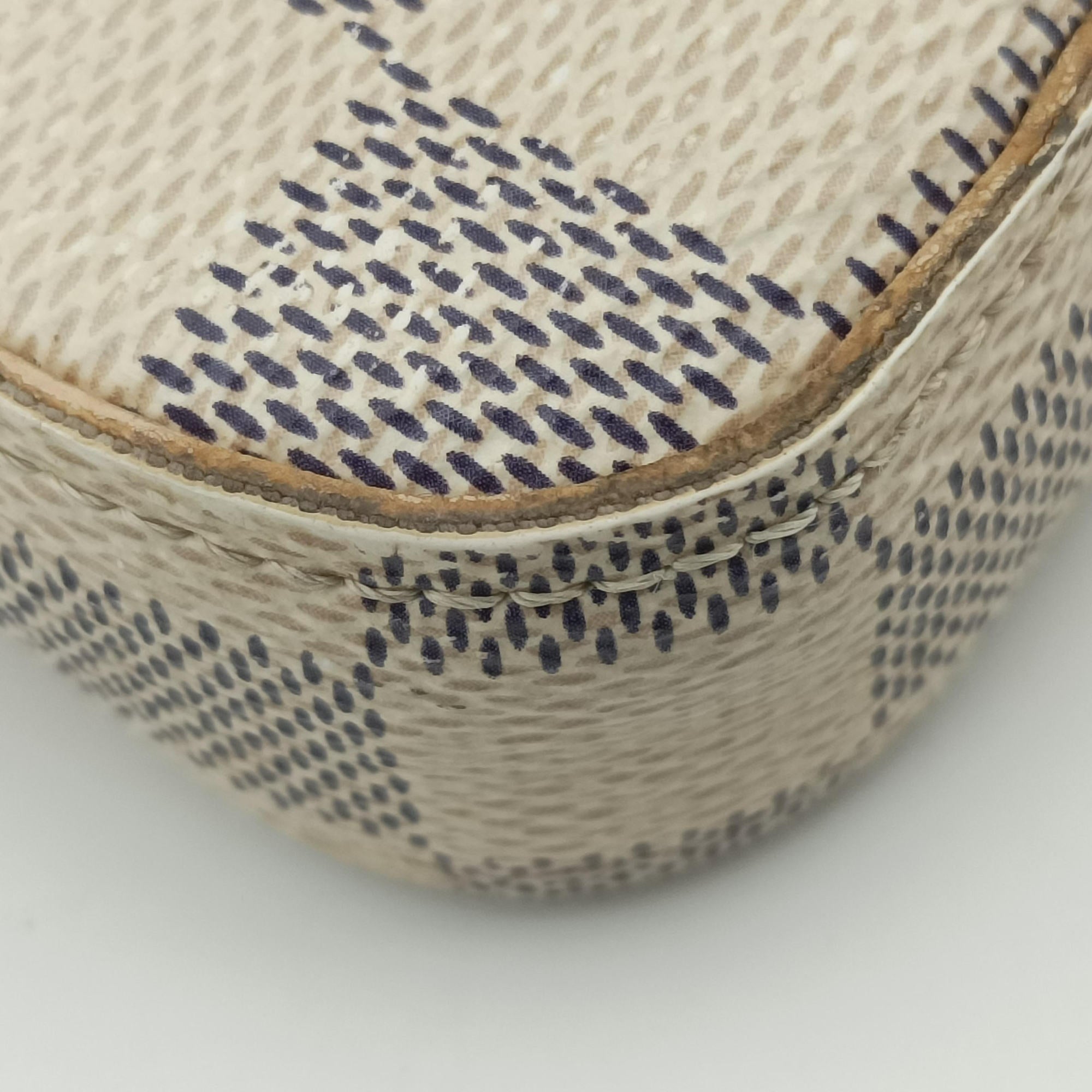 Pre-owned Louis Vuitton Pochette FeLICIE AZUR Damier Canvas N63106 shoulderbag | stylenewstar