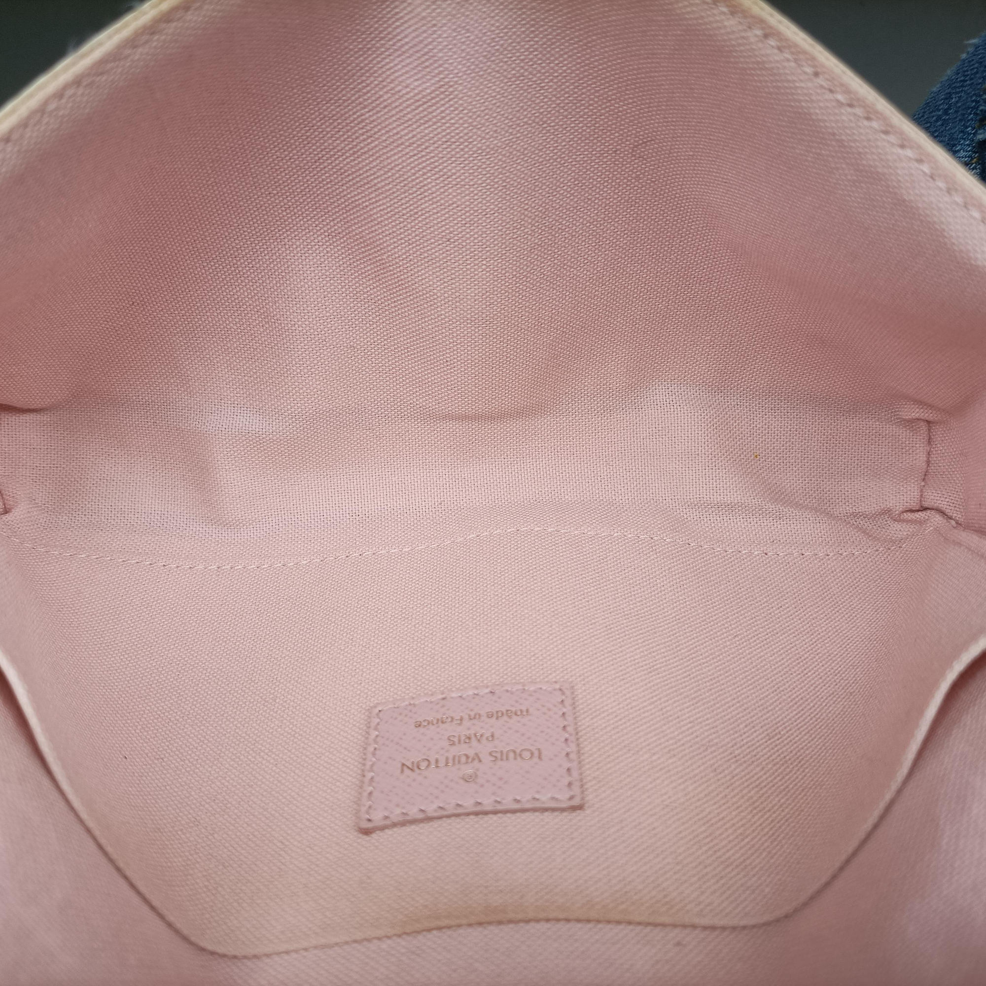 Pre-owned Louis Vuitton Pochette FeLICIE AZUR Damier Canvas N63106 shoulderbag | stylenewstar