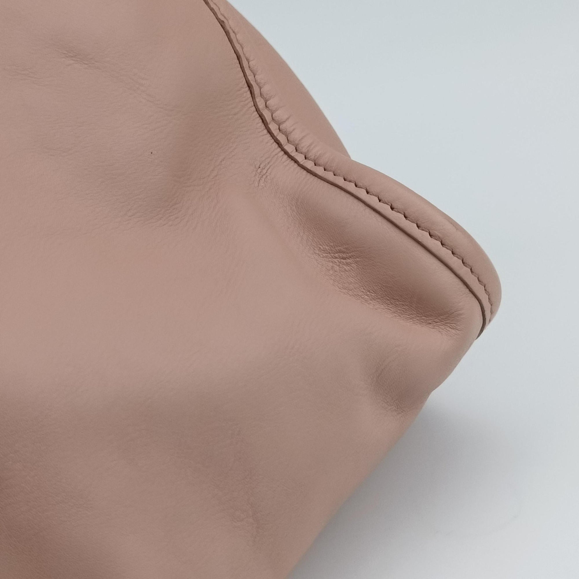 Pre-owned Gucci Soft Stirrup Pink Leather 296856 shoulderbag | stylenewstar