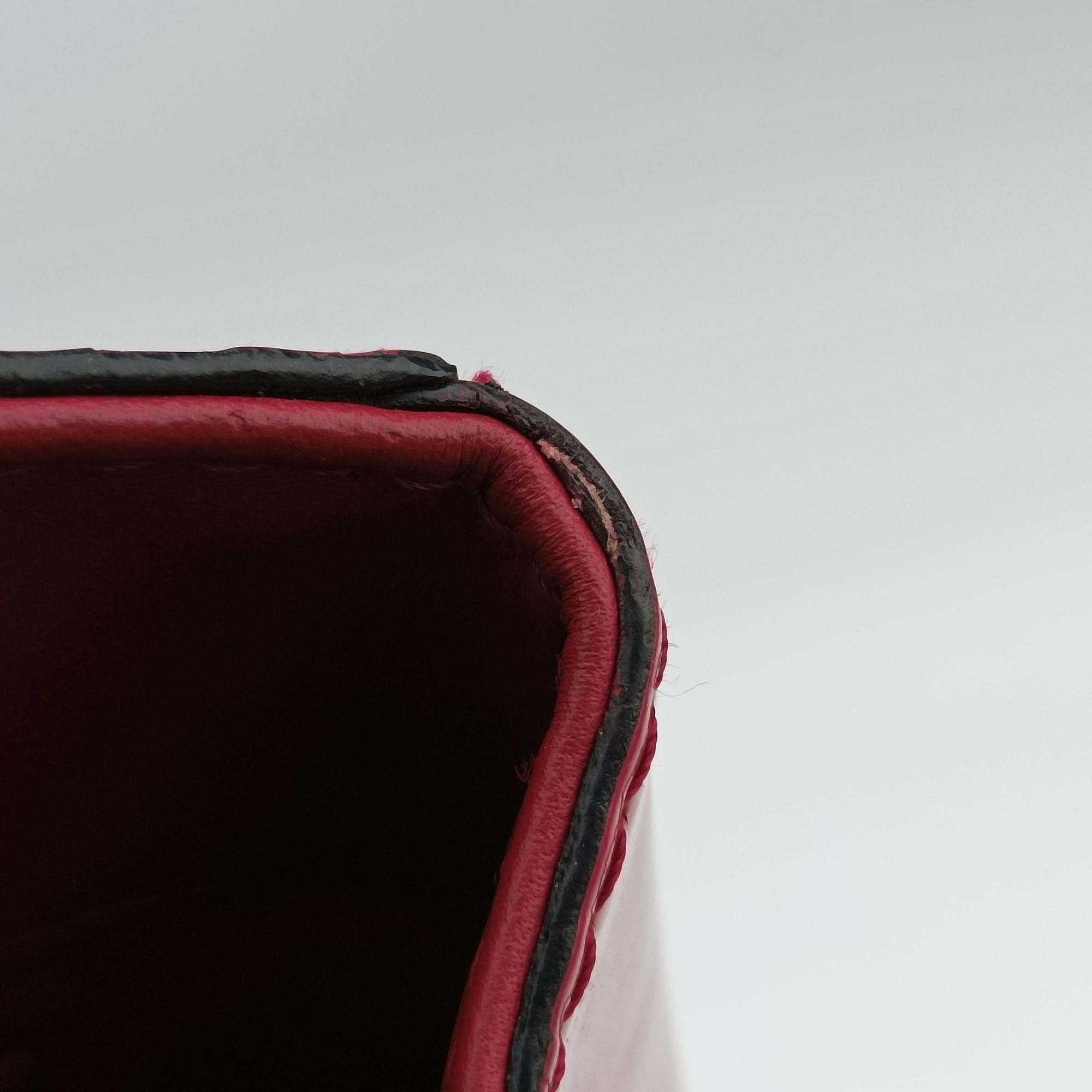 Pre-owned Louis Vuitton MONTAIGNE BB CERISE Vernis M50170 shoulderbag | stylenewstar