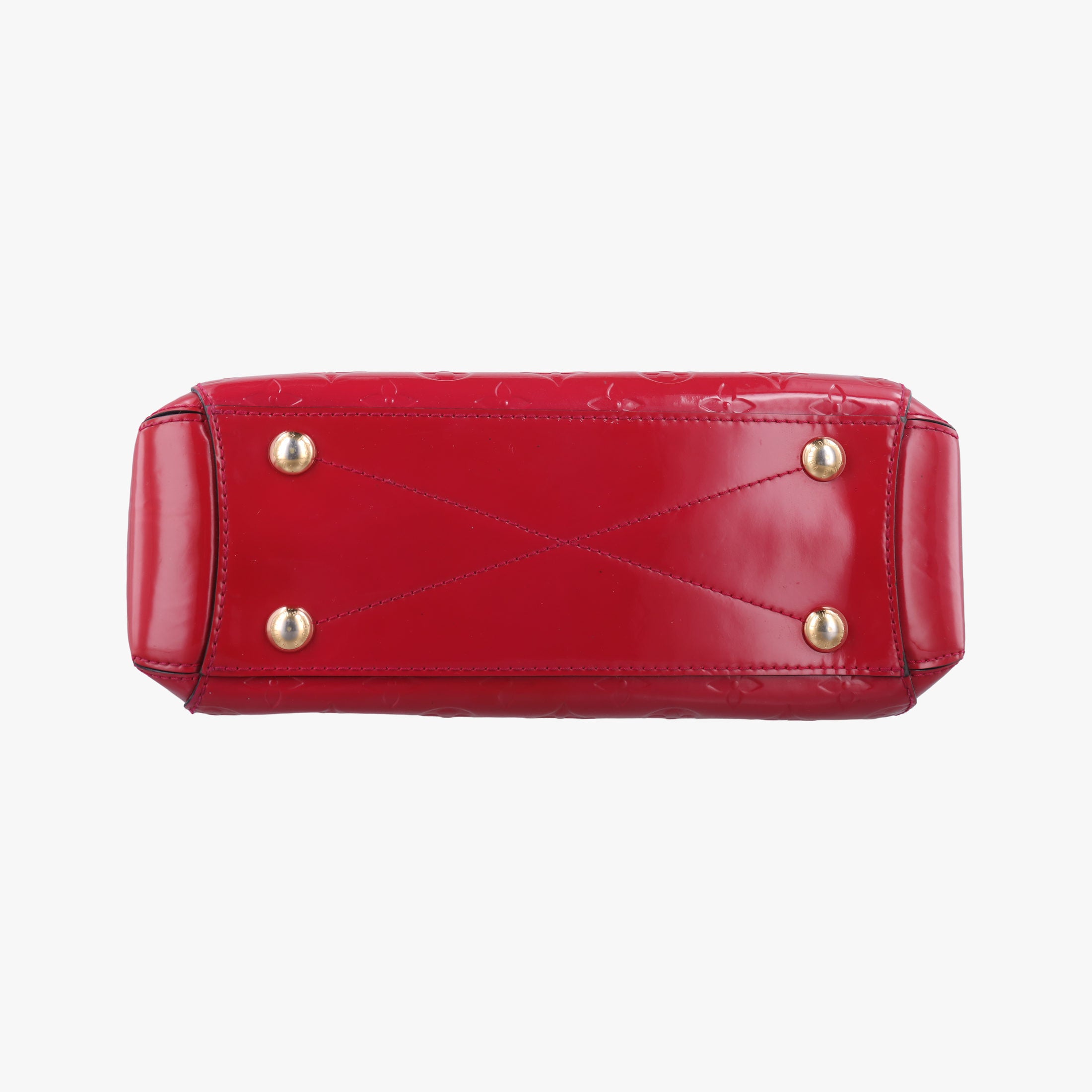 Pre-owned Louis Vuitton MONTAIGNE BB CERISE Vernis M50170 shoulderbag | stylenewstar