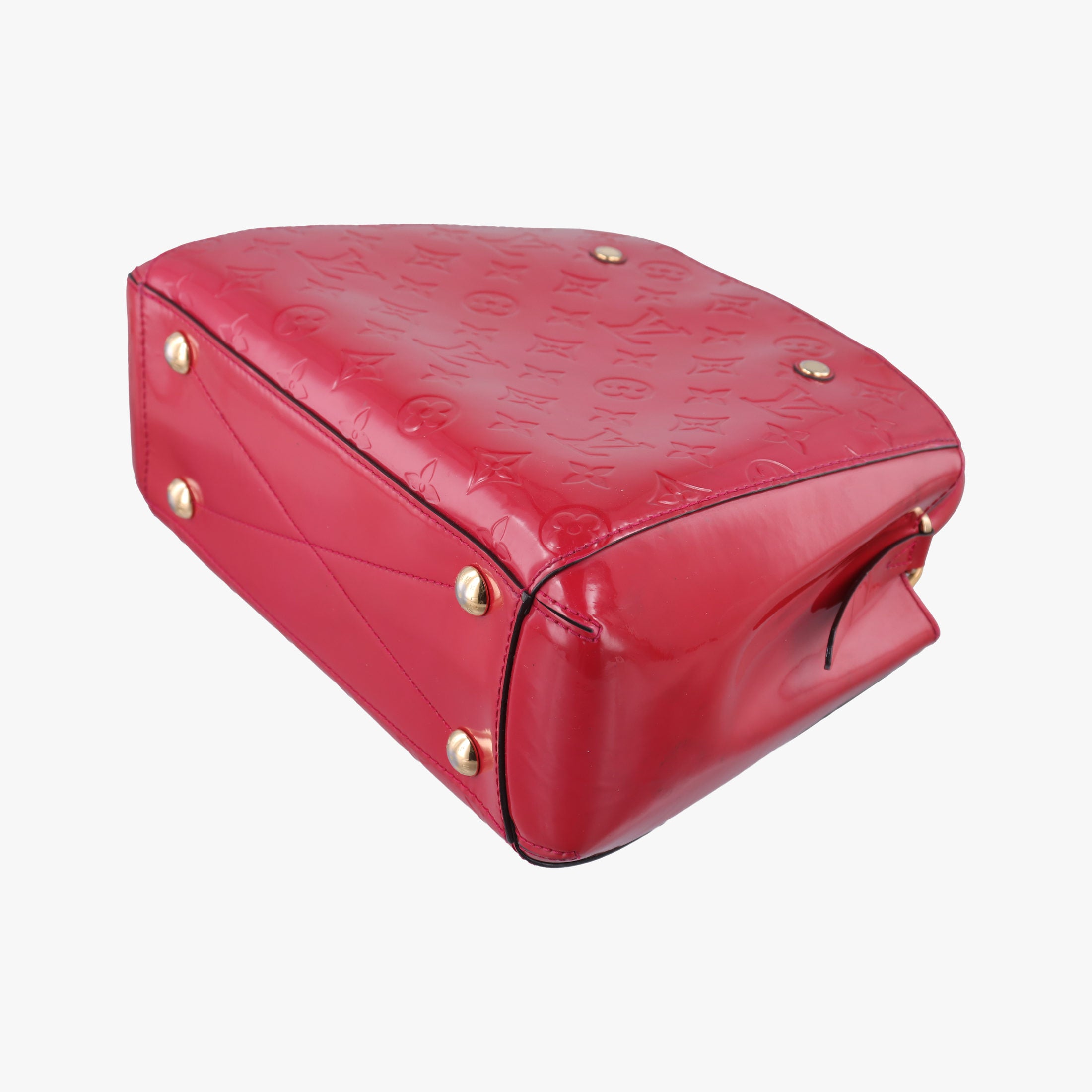 Pre-owned Louis Vuitton MONTAIGNE BB CERISE Vernis M50170 shoulderbag | stylenewstar
