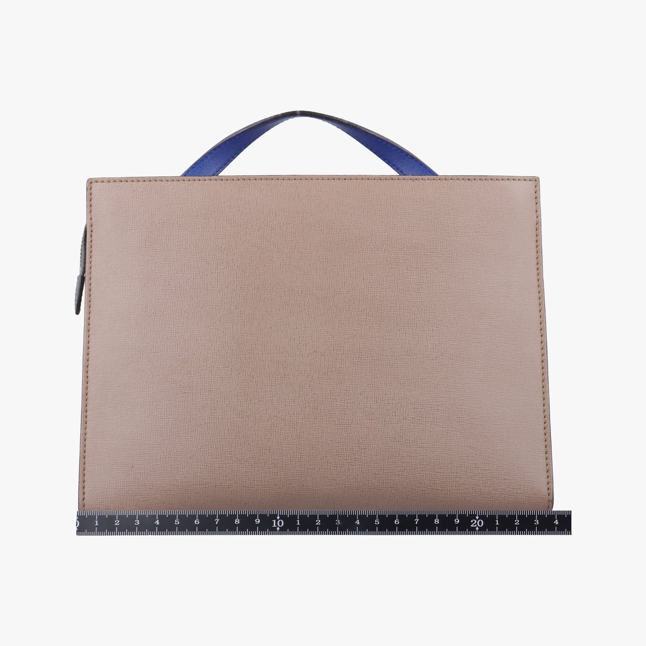 Vintage Fendi Demi Jour Blue × Beige Leather 8BT222 shoulderbag | stylenewstar