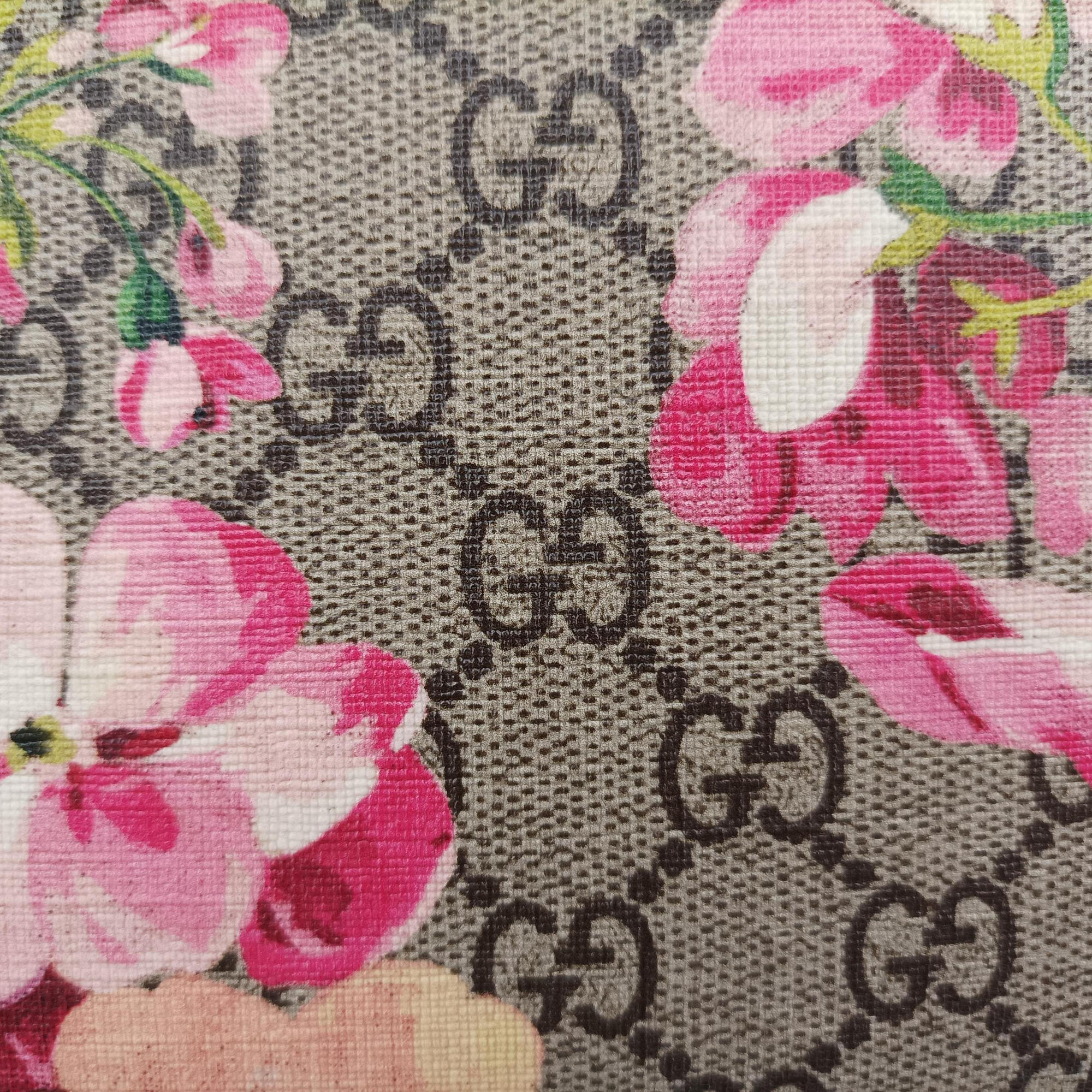 Vintage Gucci GG Supreme Blooms Multicolour PVC coated canvas×leather 409535 shoulderbag | stylenewstar