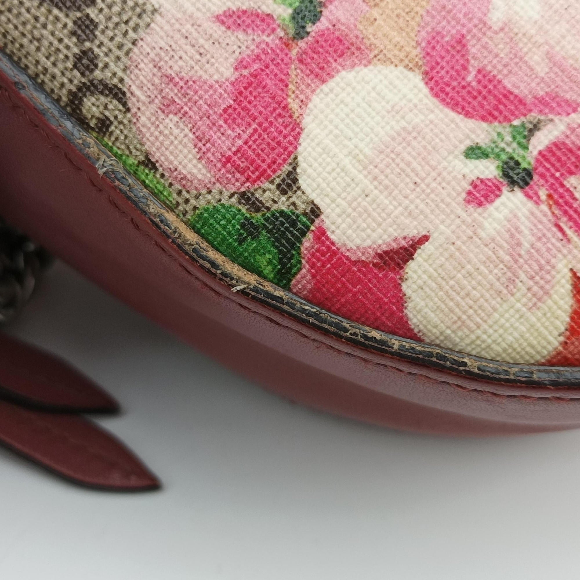 Vintage Gucci GG Supreme Blooms Multicolour PVC coated canvas×leather 409535 shoulderbag | stylenewstar
