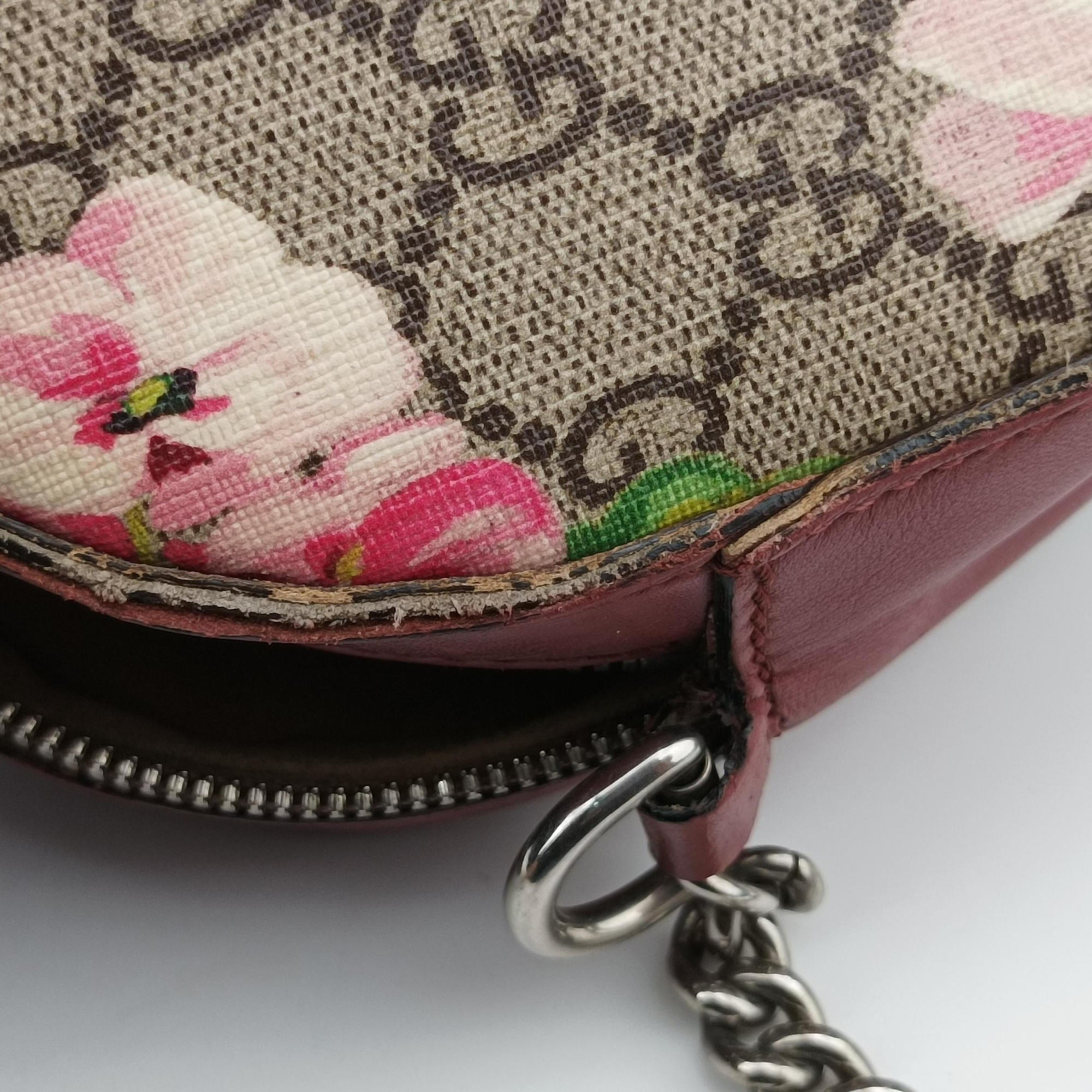 Vintage Gucci GG Supreme Blooms Multicolour PVC coated canvas×leather 409535 shoulderbag | stylenewstar