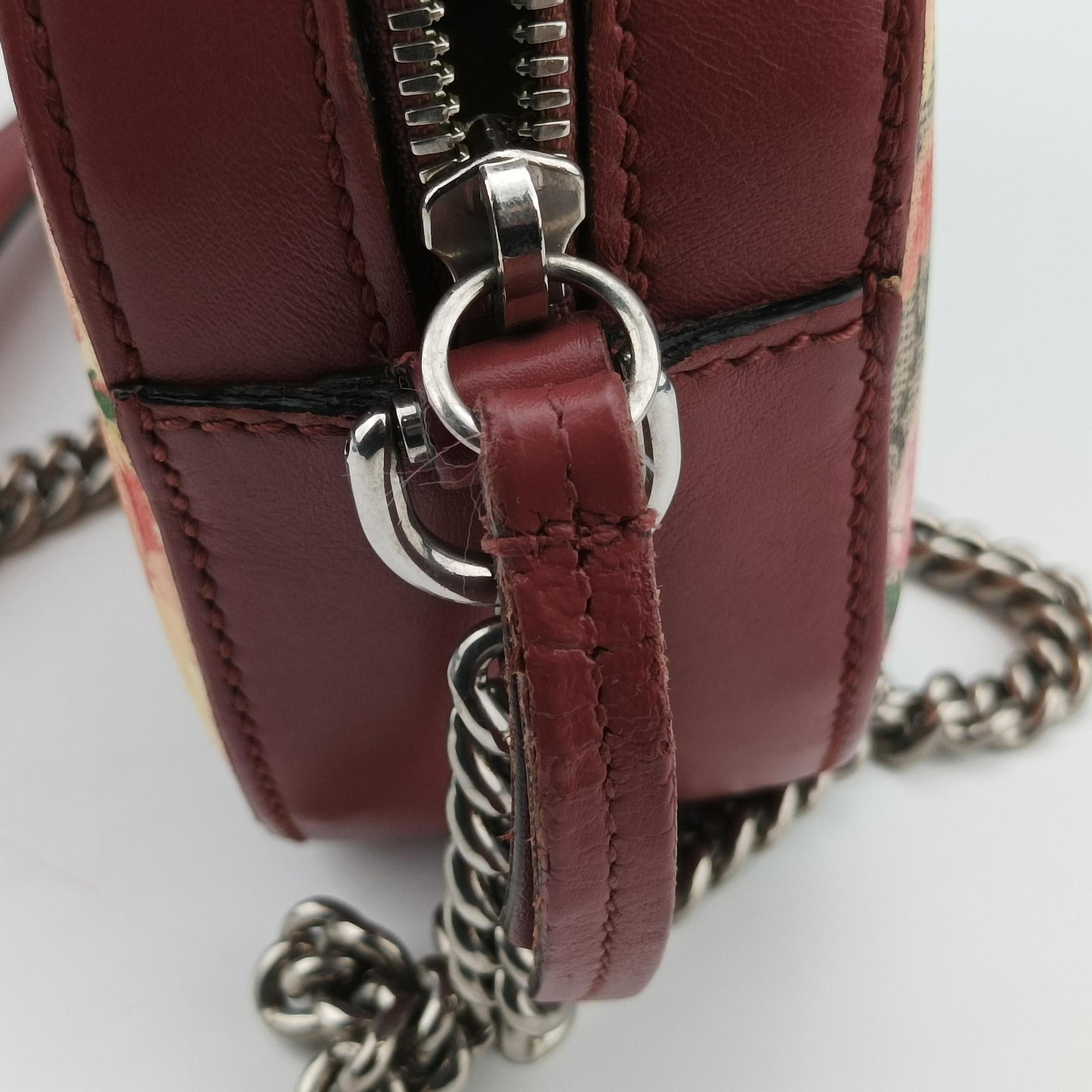 Vintage Gucci GG Supreme Blooms Multicolour PVC coated canvas×leather 409535 shoulderbag | stylenewstar