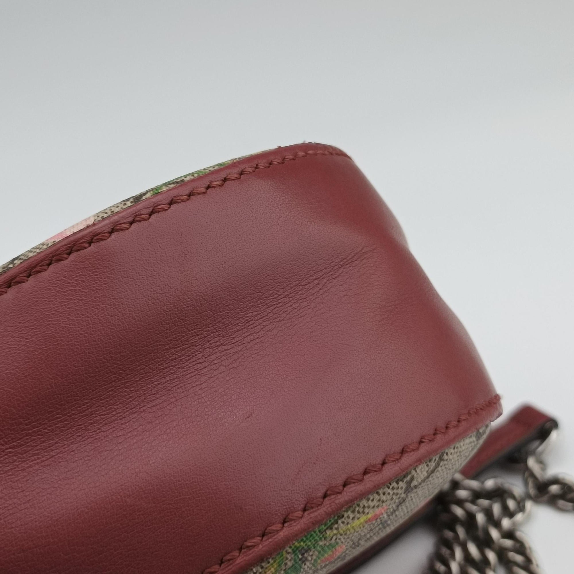 Vintage Gucci GG Supreme Blooms Multicolour PVC coated canvas×leather 409535 shoulderbag | stylenewstar