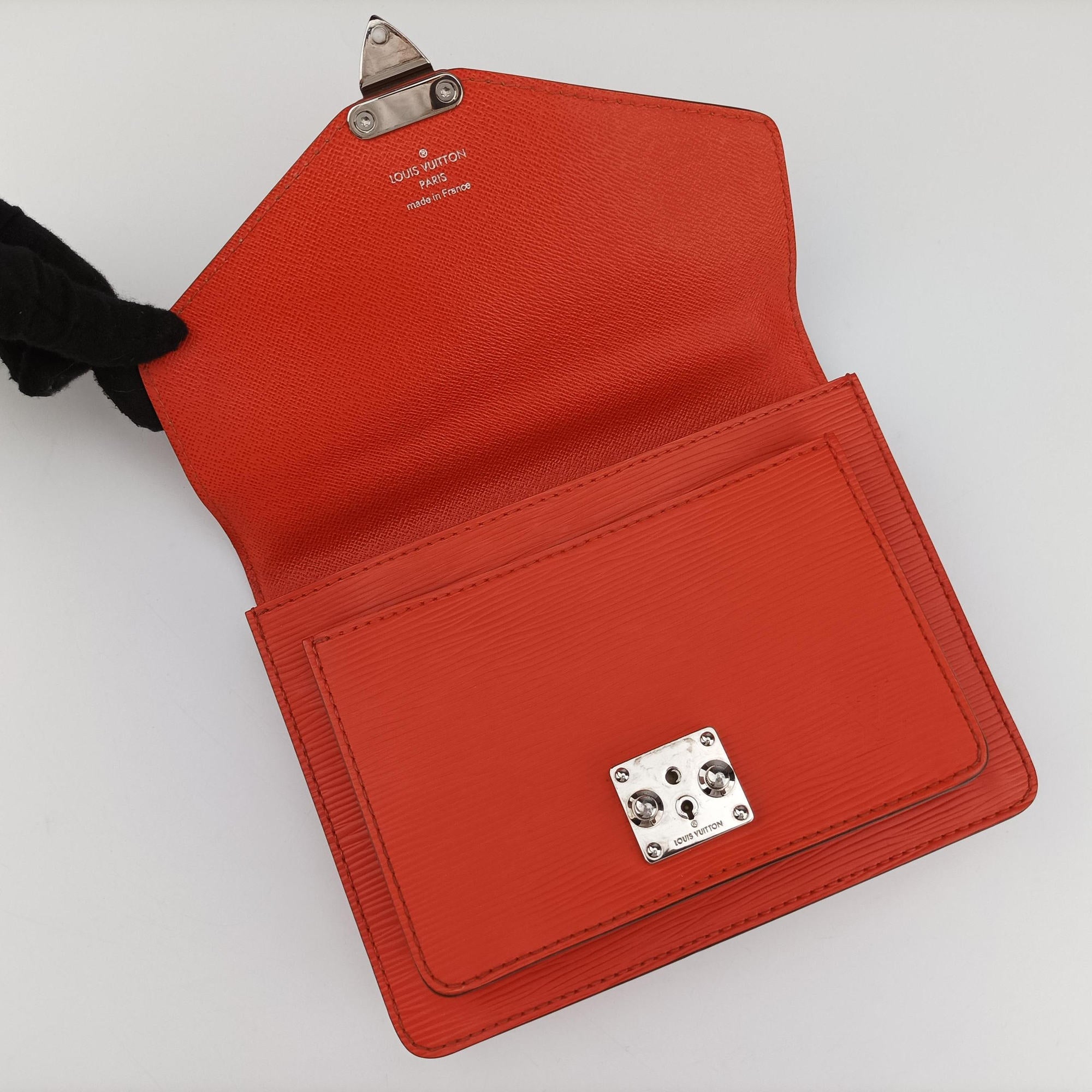 Pre-owned Louis Vuitton MONCEAU BB PIMENT Epi M40784 shoulderbag | stylenewstar