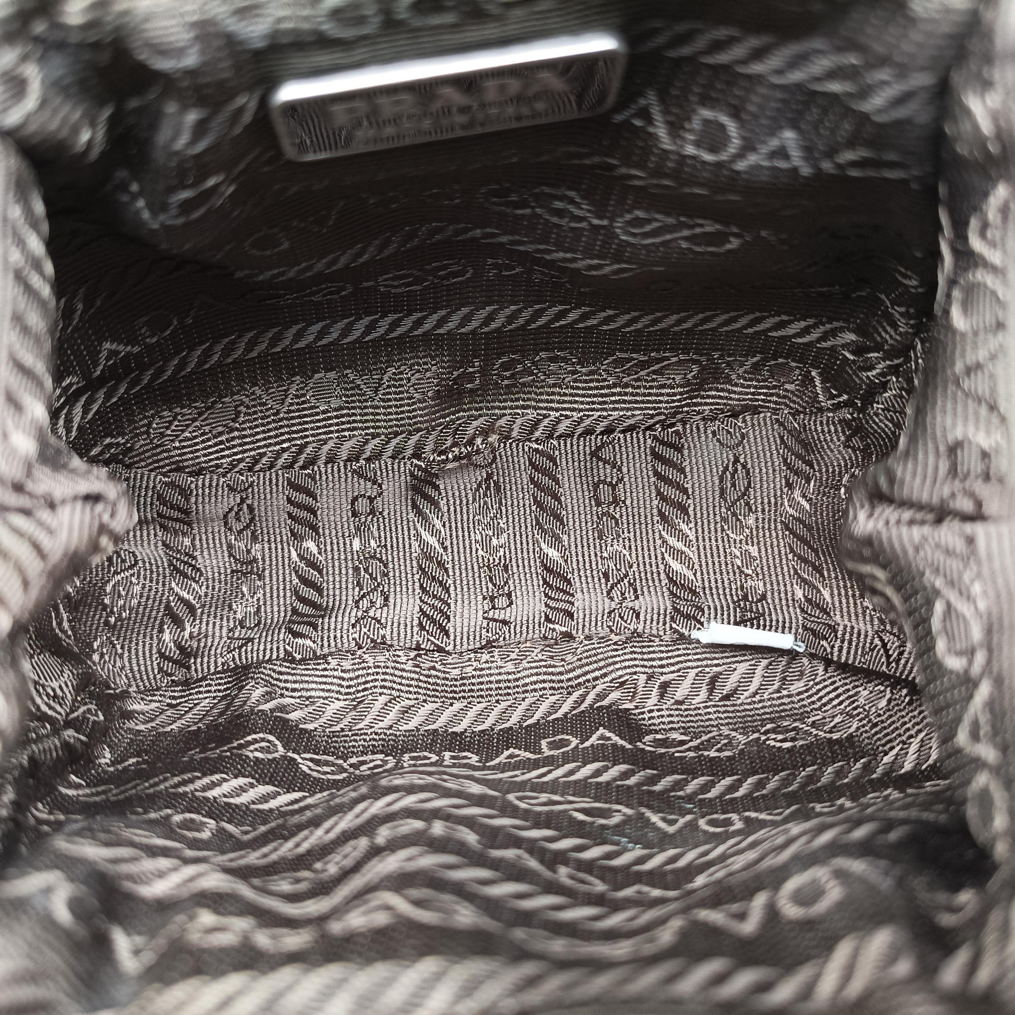 Secondhand Prada Kisslock BeigexBrown fabric BT0323 shoulderbag | stylenewstar
