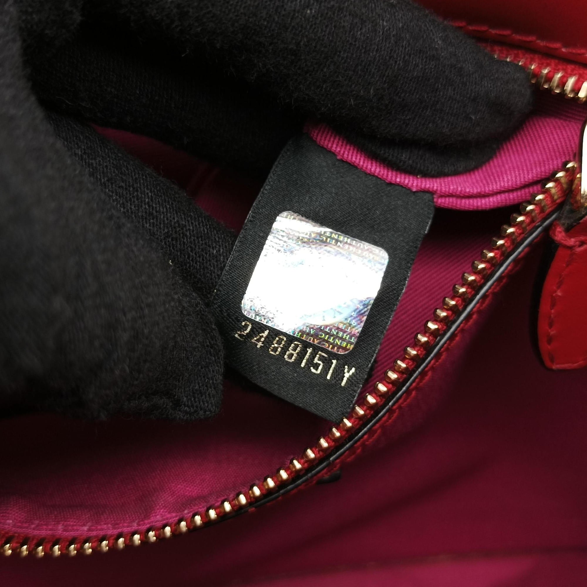 Pre-owned Bvlgari Serpenti Forever Red leather  shoulderbag | stylenewstar