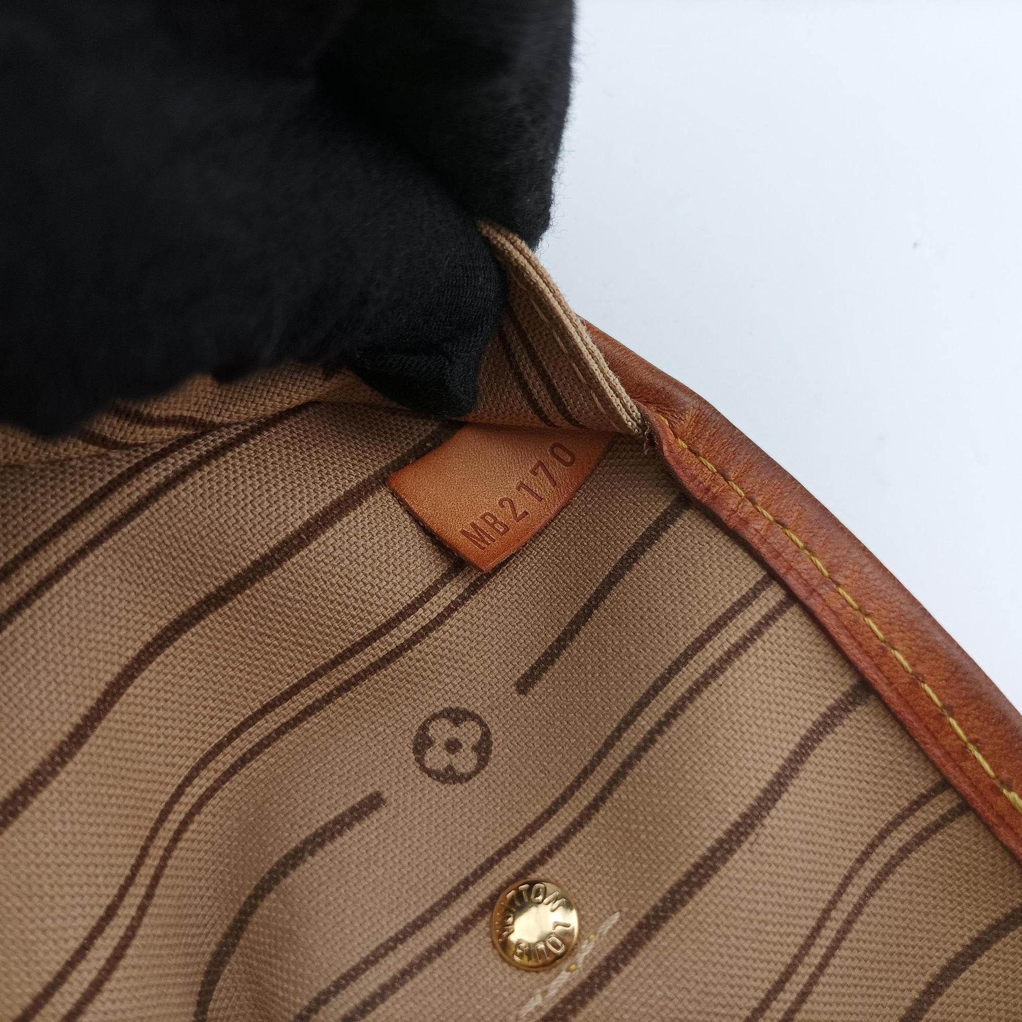 Pre-owned Louis Vuitton NEVERFULLMM Brown Monogram Canvas M40156 shoulderbag | stylenewstar