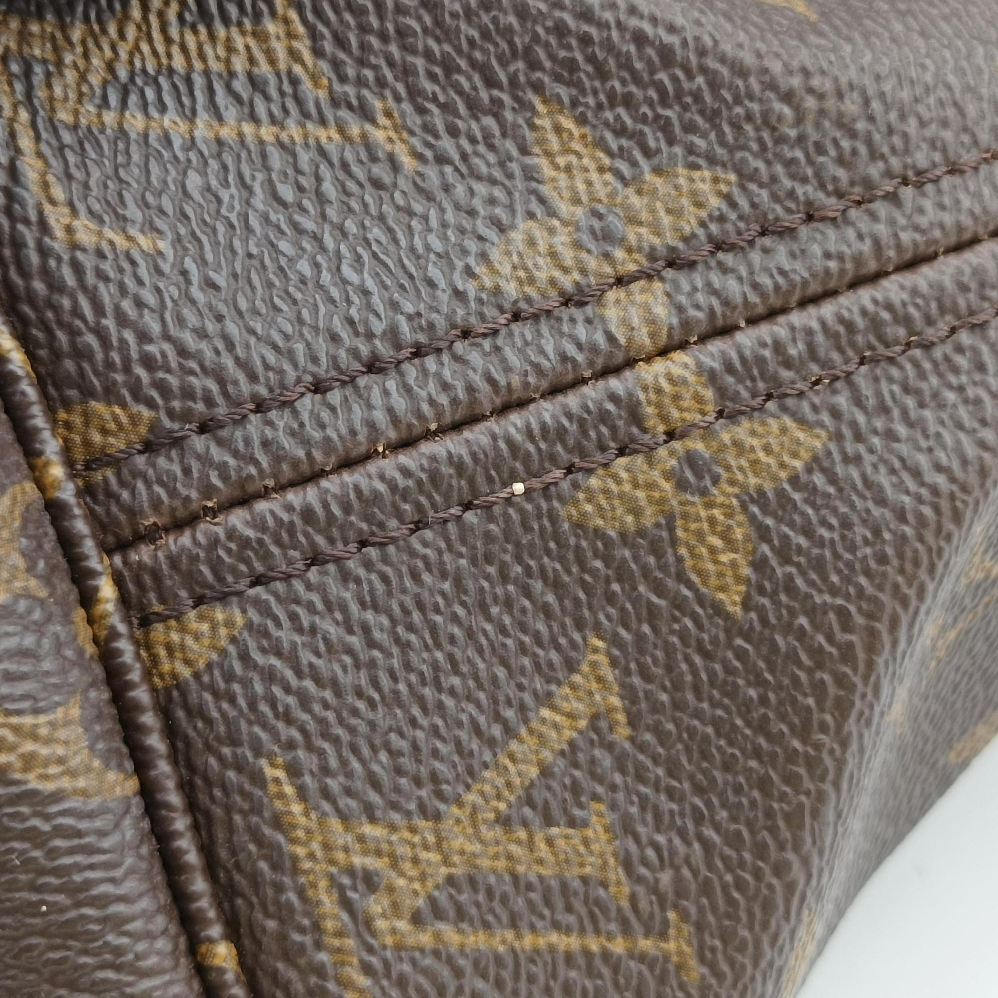Pre-owned Louis Vuitton NEVERFULLMM Brown Monogram Canvas M40156 shoulderbag | stylenewstar