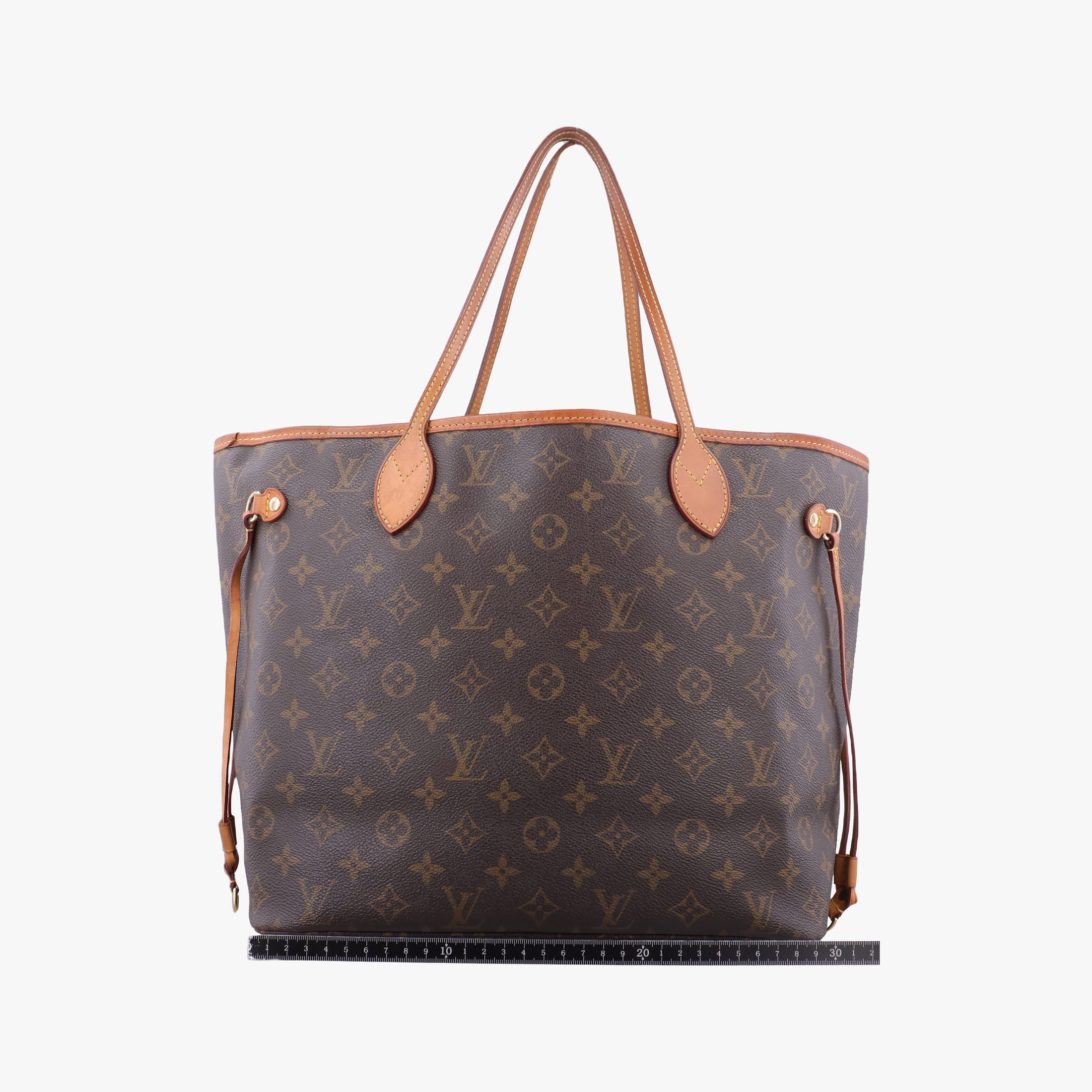Pre-owned Louis Vuitton NEVERFULLMM Brown Monogram Canvas M40156 shoulderbag | stylenewstar
