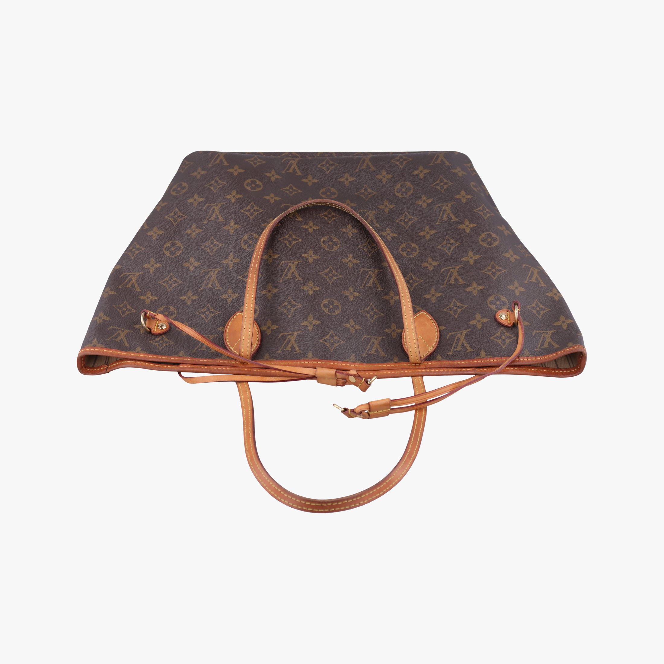 Pre-owned Louis Vuitton NEVERFULLMM Brown Monogram Canvas M40156 shoulderbag | stylenewstar