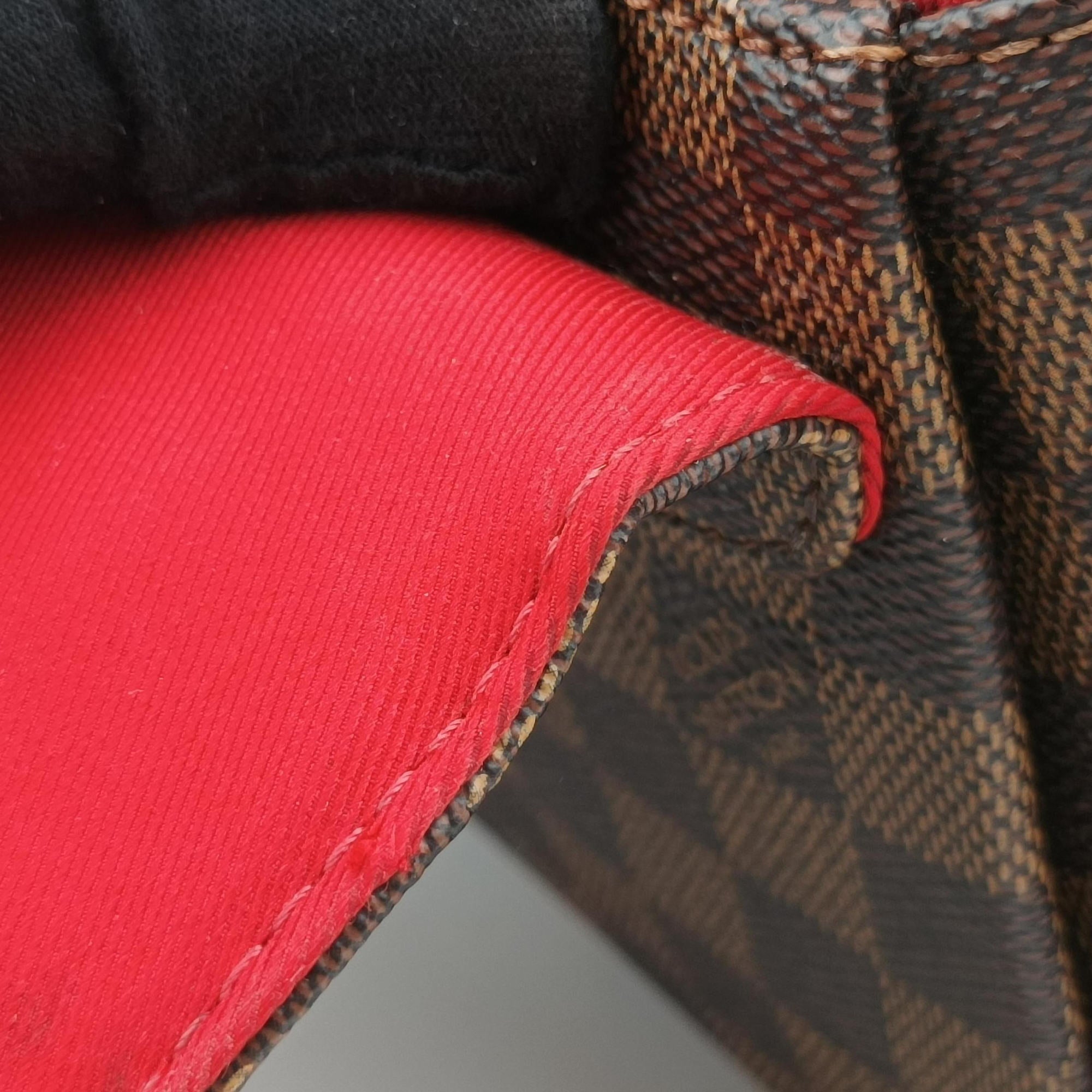 Pre-owned Louis Vuitton Croisette Ebene Damier N40055 shoulderbag | stylenewstar
