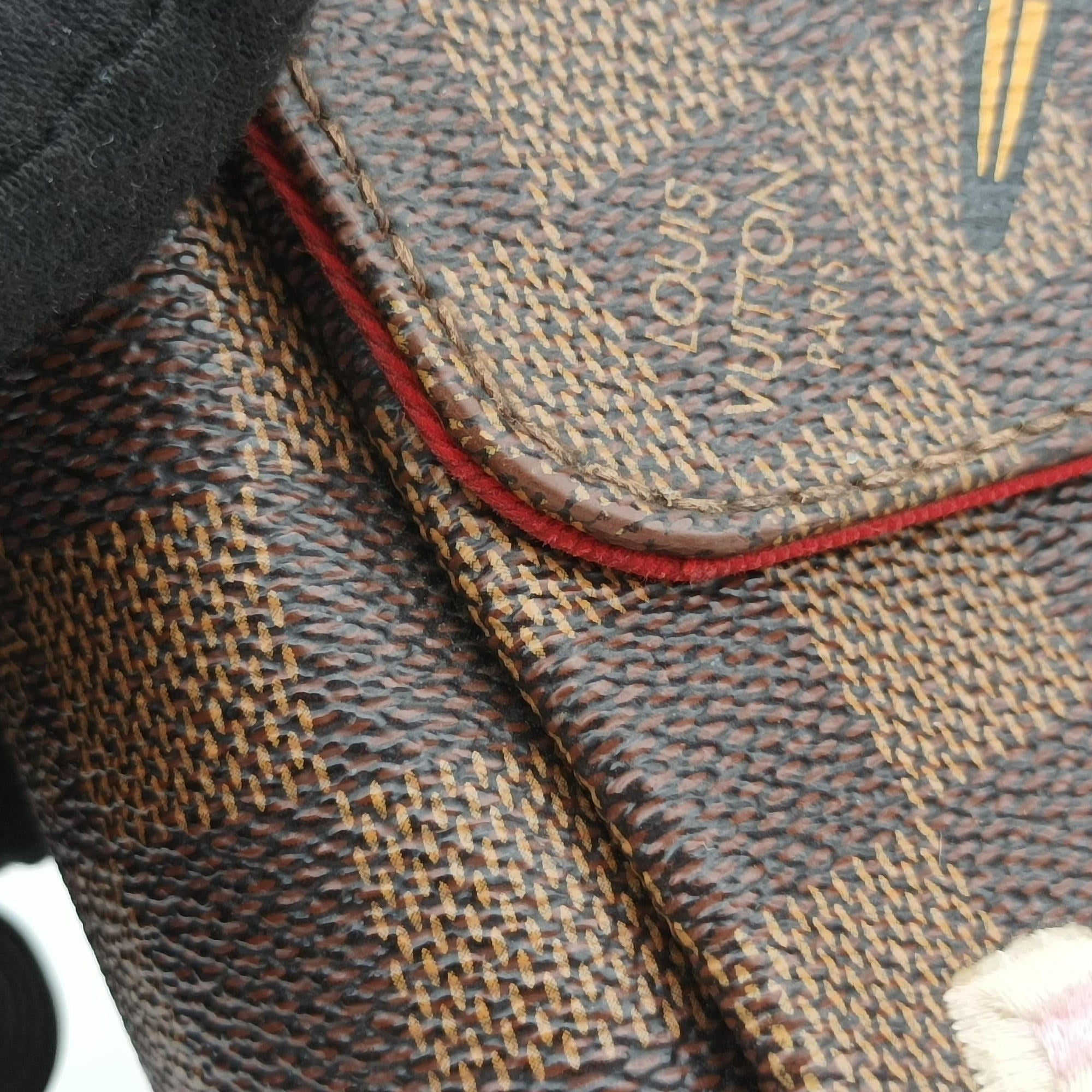 Pre-owned Louis Vuitton Croisette Ebene Damier N40055 shoulderbag | stylenewstar