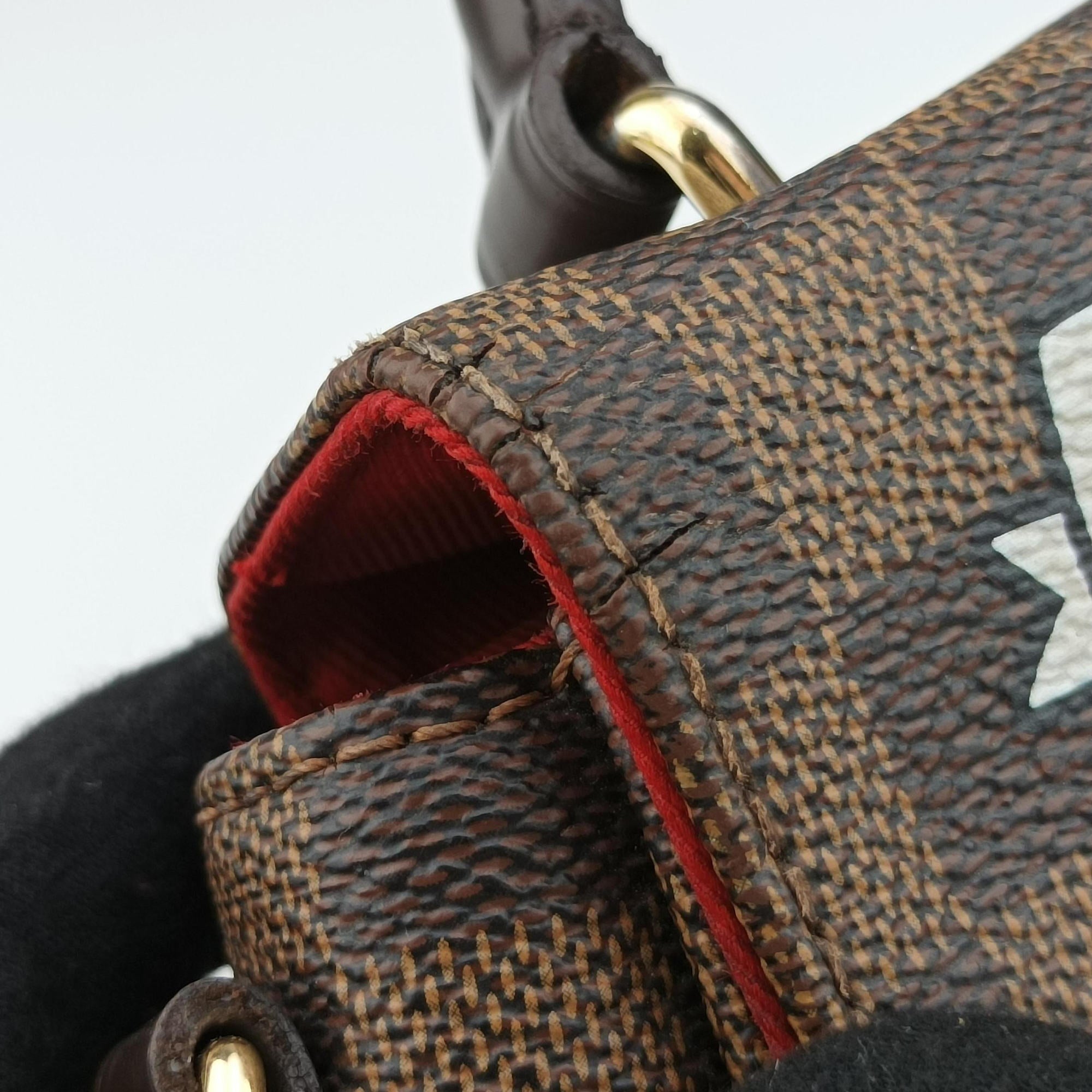 Pre-owned Louis Vuitton Croisette Ebene Damier N40055 shoulderbag | stylenewstar