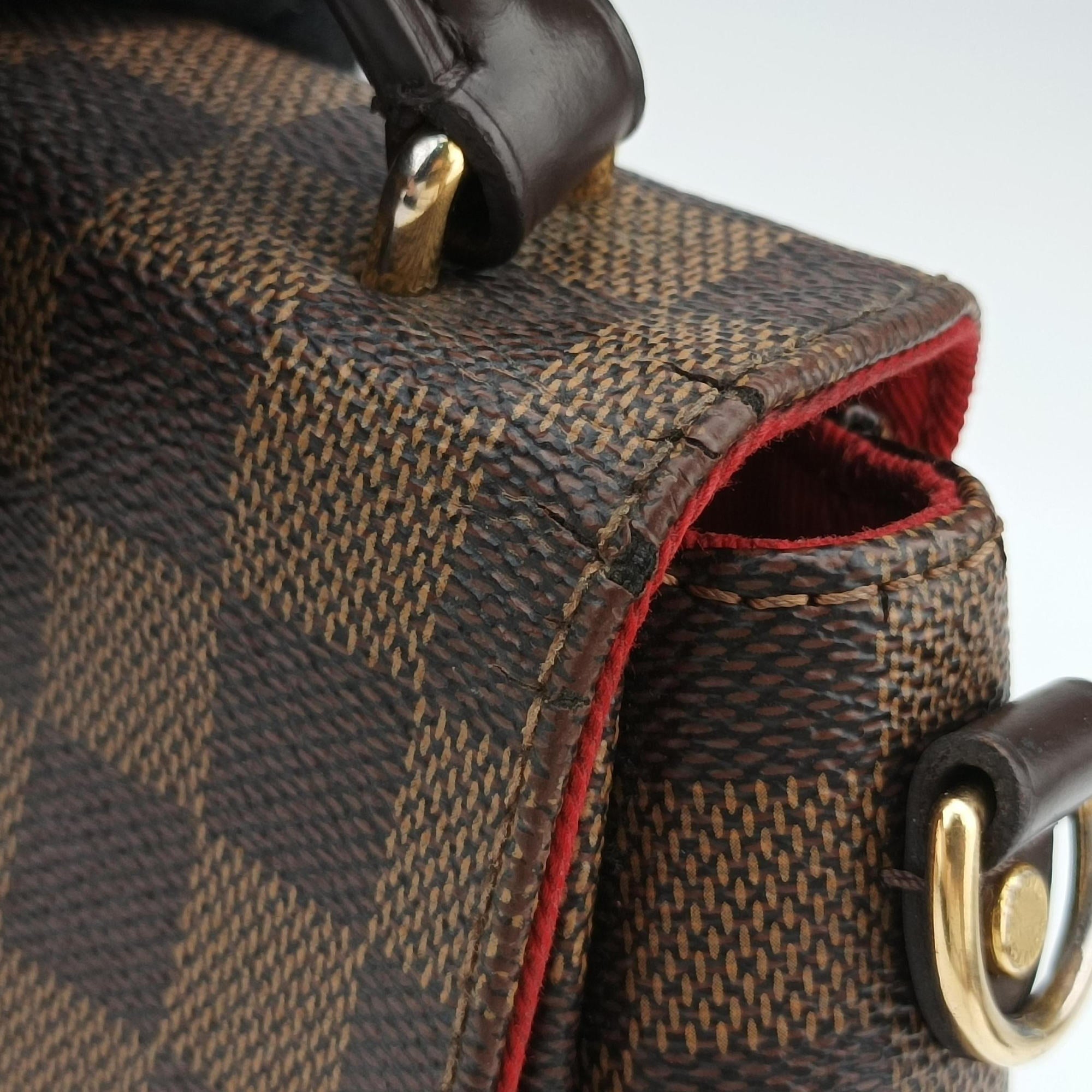Pre-owned Louis Vuitton Croisette Ebene Damier N40055 shoulderbag | stylenewstar