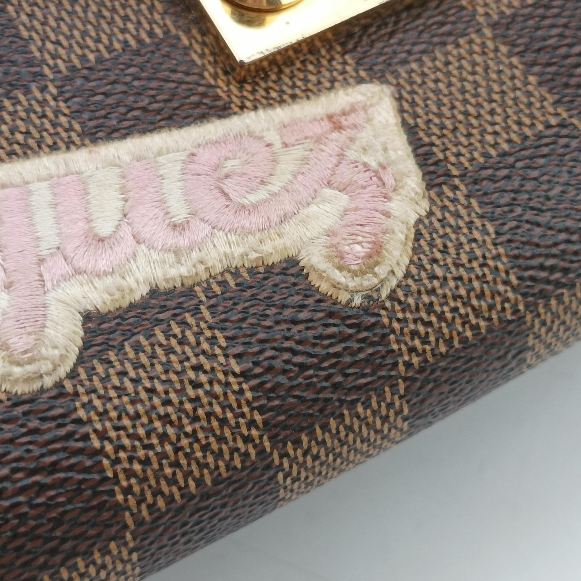 Pre-owned Louis Vuitton Croisette Ebene Damier N40055 shoulderbag | stylenewstar