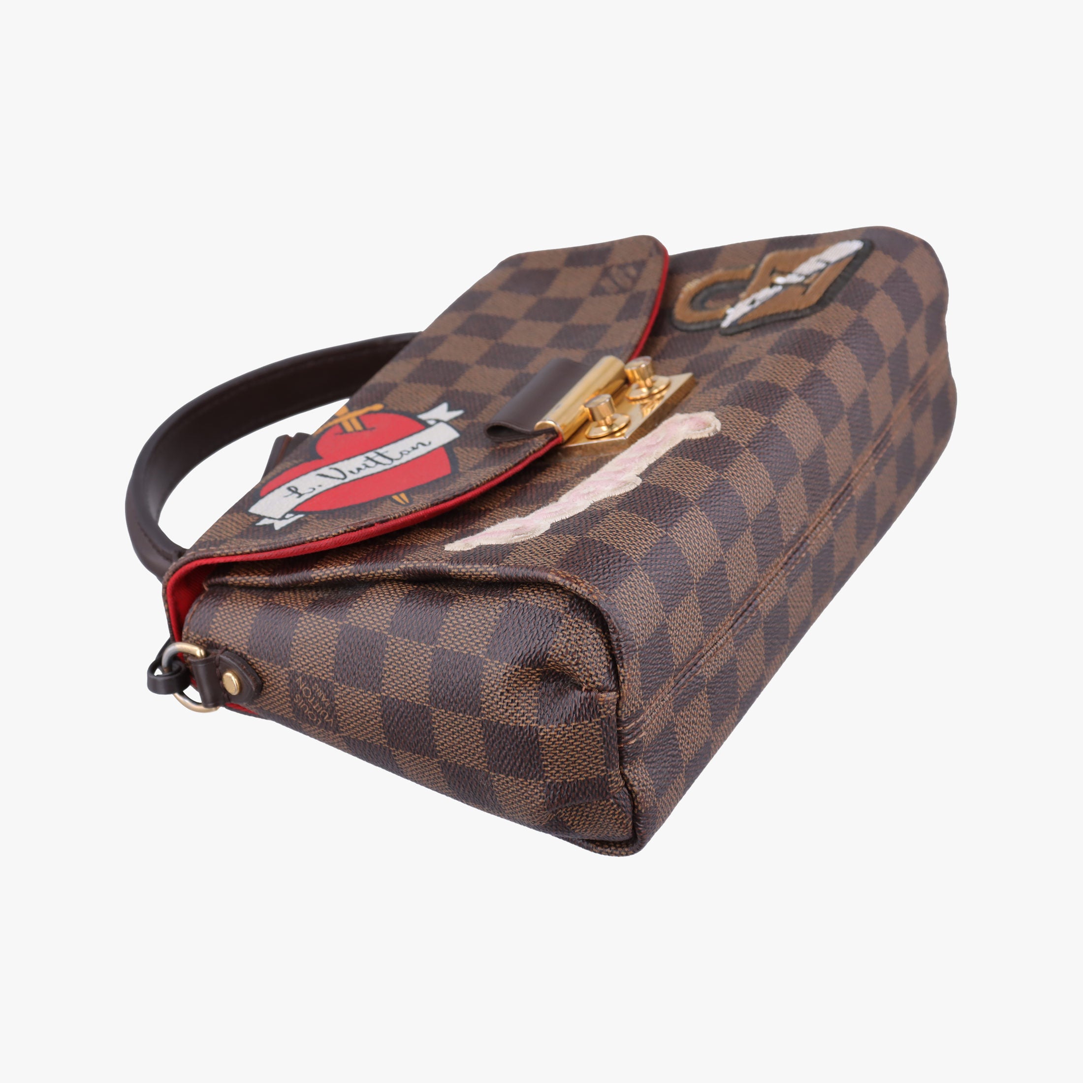 Pre-owned Louis Vuitton Croisette Ebene Damier N40055 shoulderbag | stylenewstar