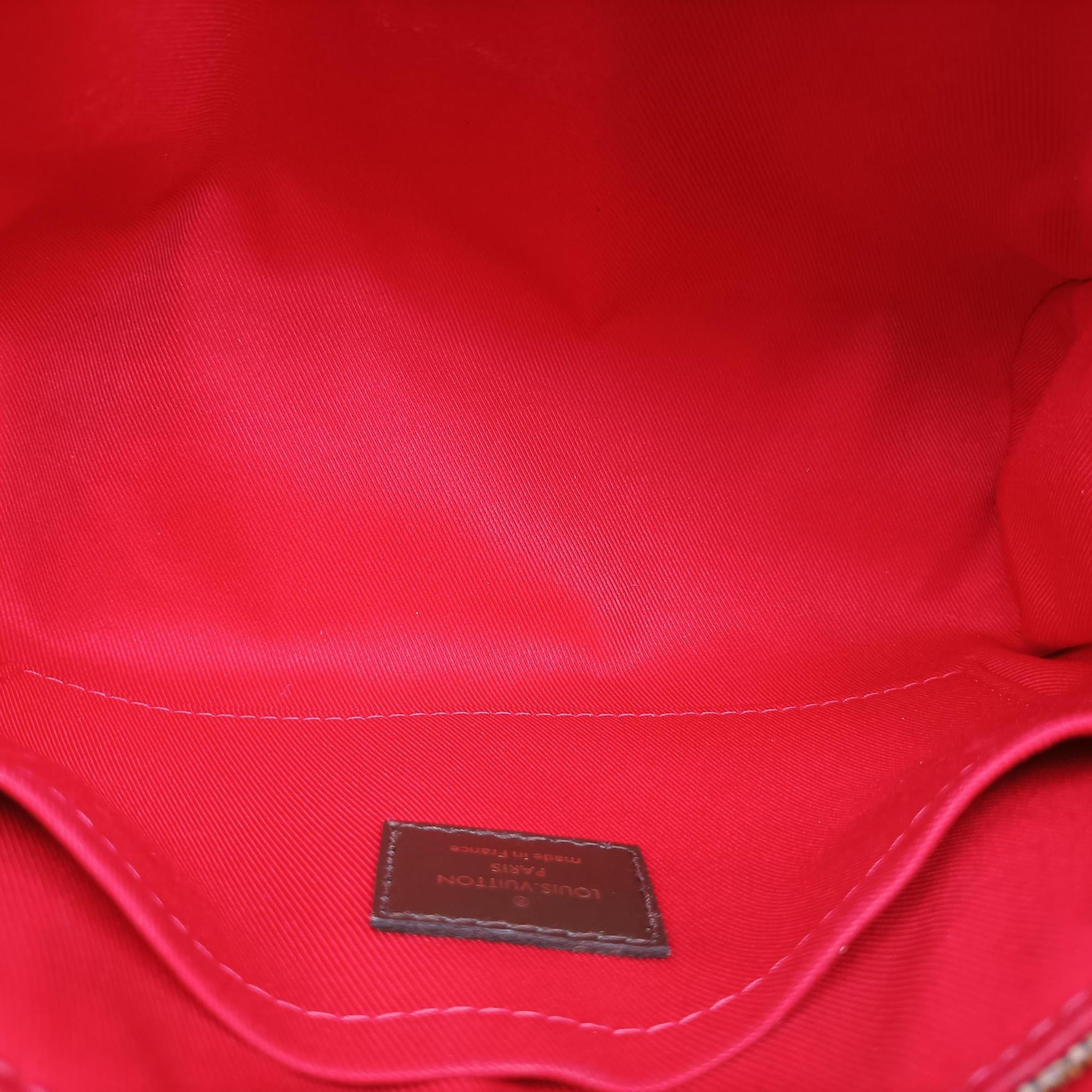 Pre-owned Louis Vuitton Croisette Ebene Damier N40055 shoulderbag | stylenewstar
