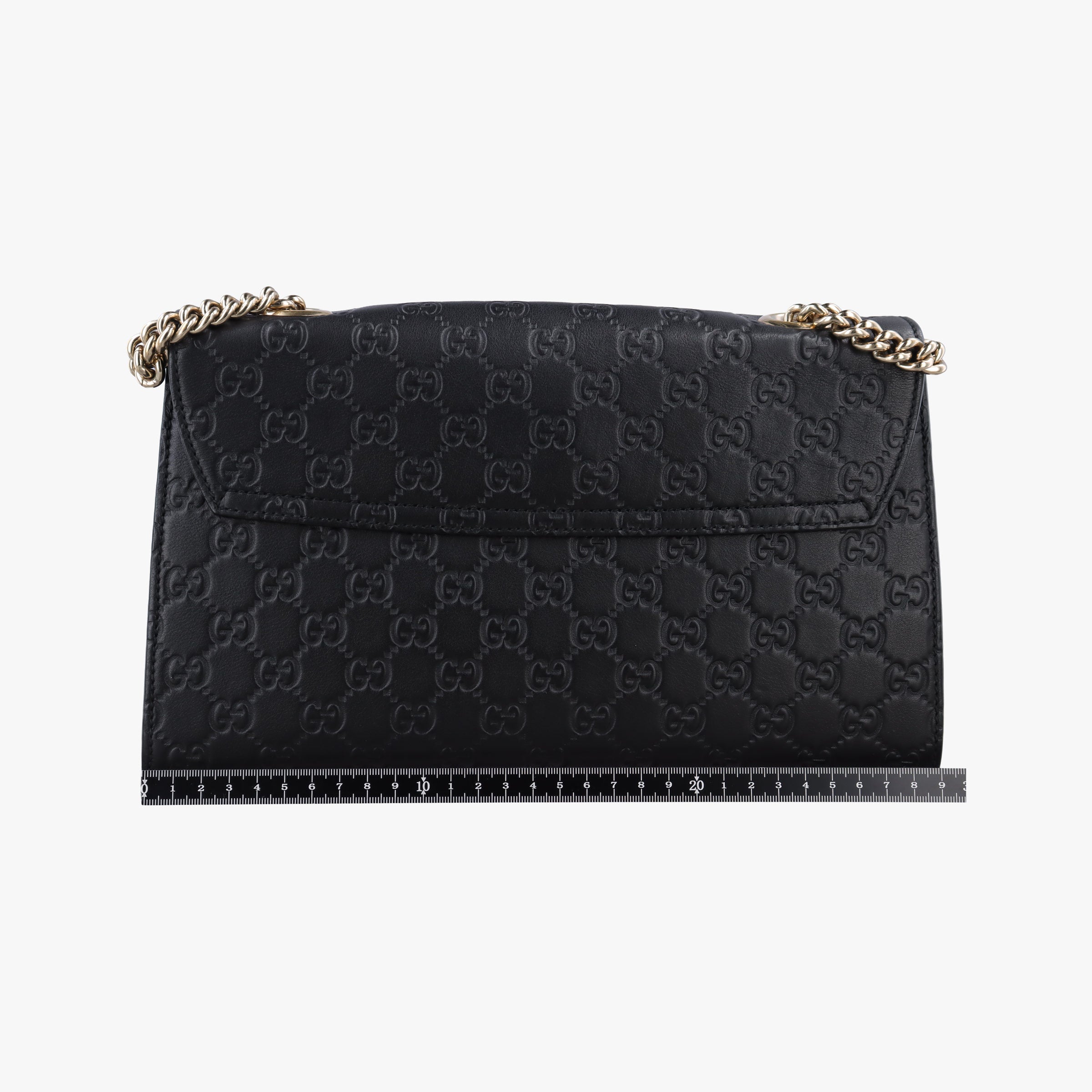 Secondhand Gucci Emily Black Leather 295402 shoulderbag | stylenewstar