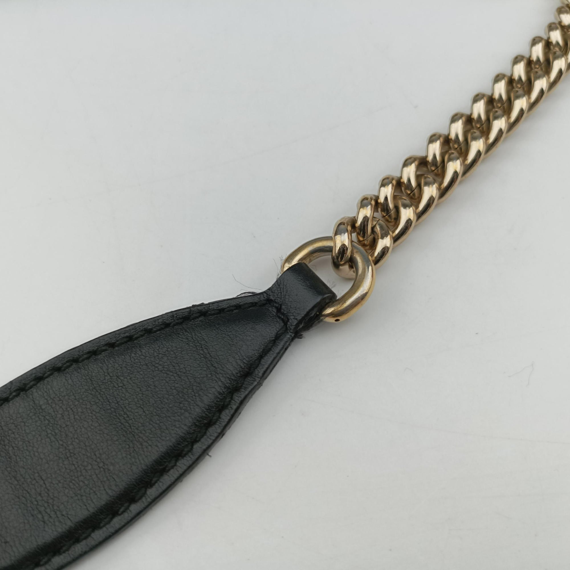 Secondhand Gucci Emily Black Leather 295402 shoulderbag | stylenewstar