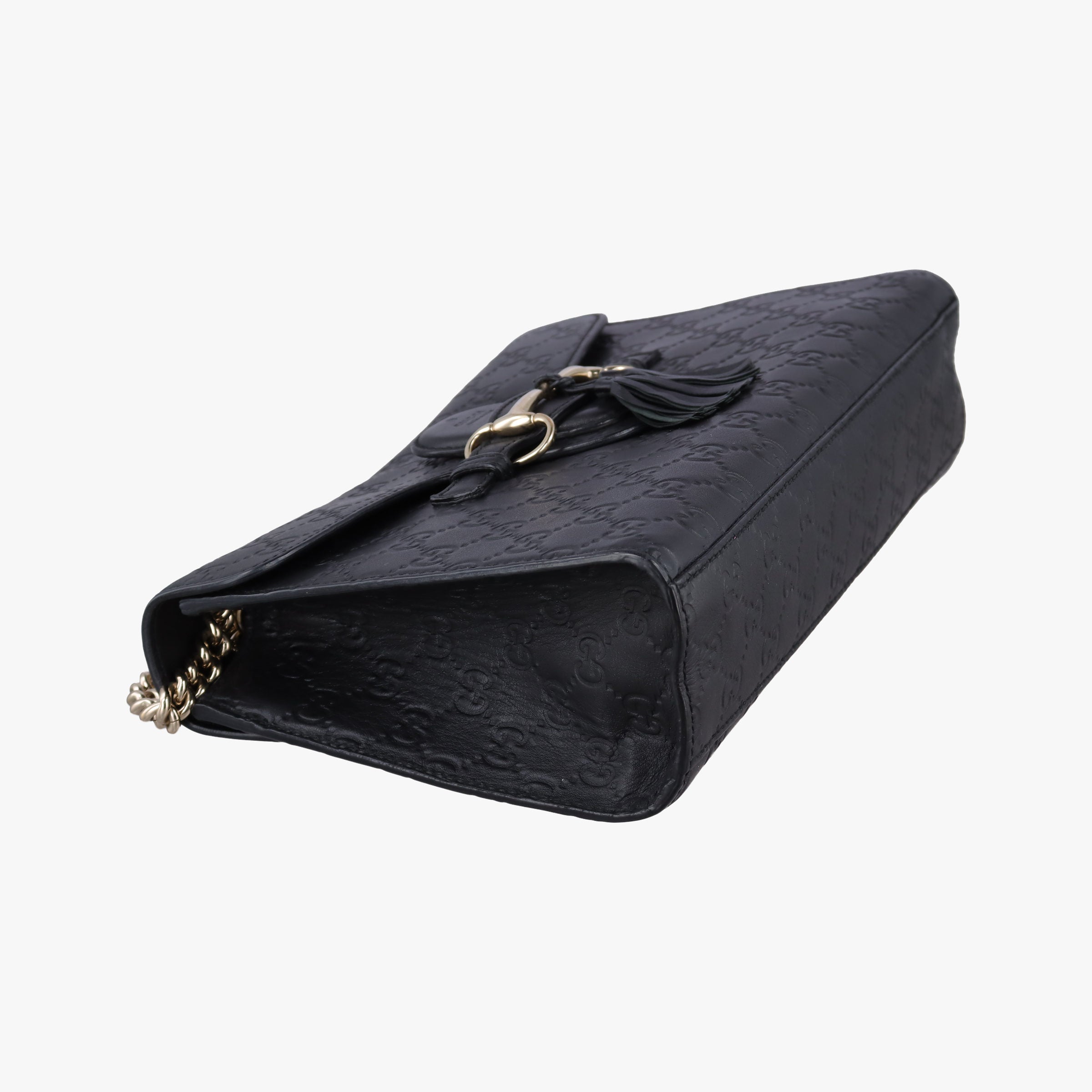 Secondhand Gucci Emily Black Leather 295402 shoulderbag | stylenewstar