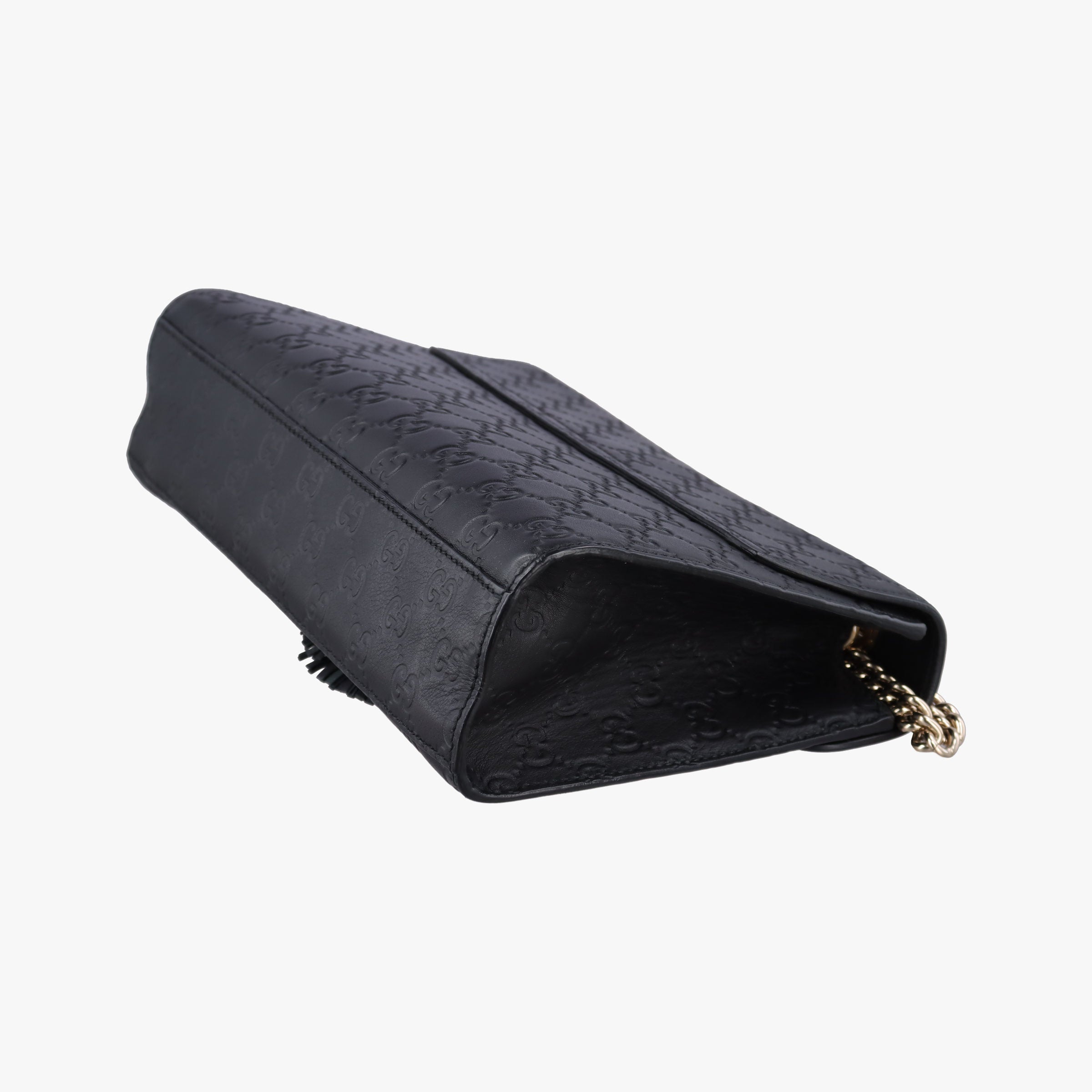 Secondhand Gucci Emily Black Leather 295402 shoulderbag | stylenewstar