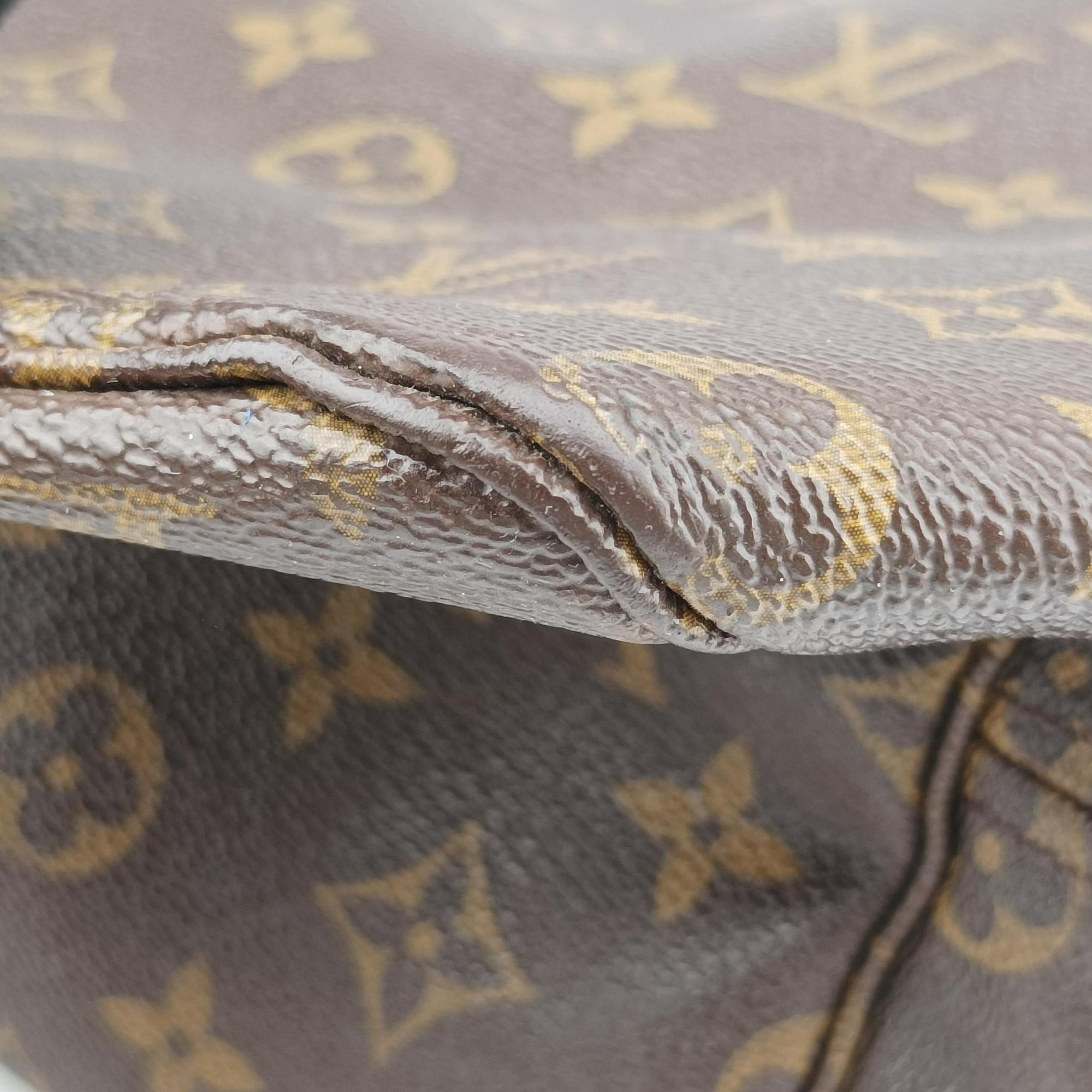 Pre-owned Louis Vuitton Neverfull GM Ikat Flower brown×ROSE INDIEN Monogram Canvas M40876 handbag | stylenewstar