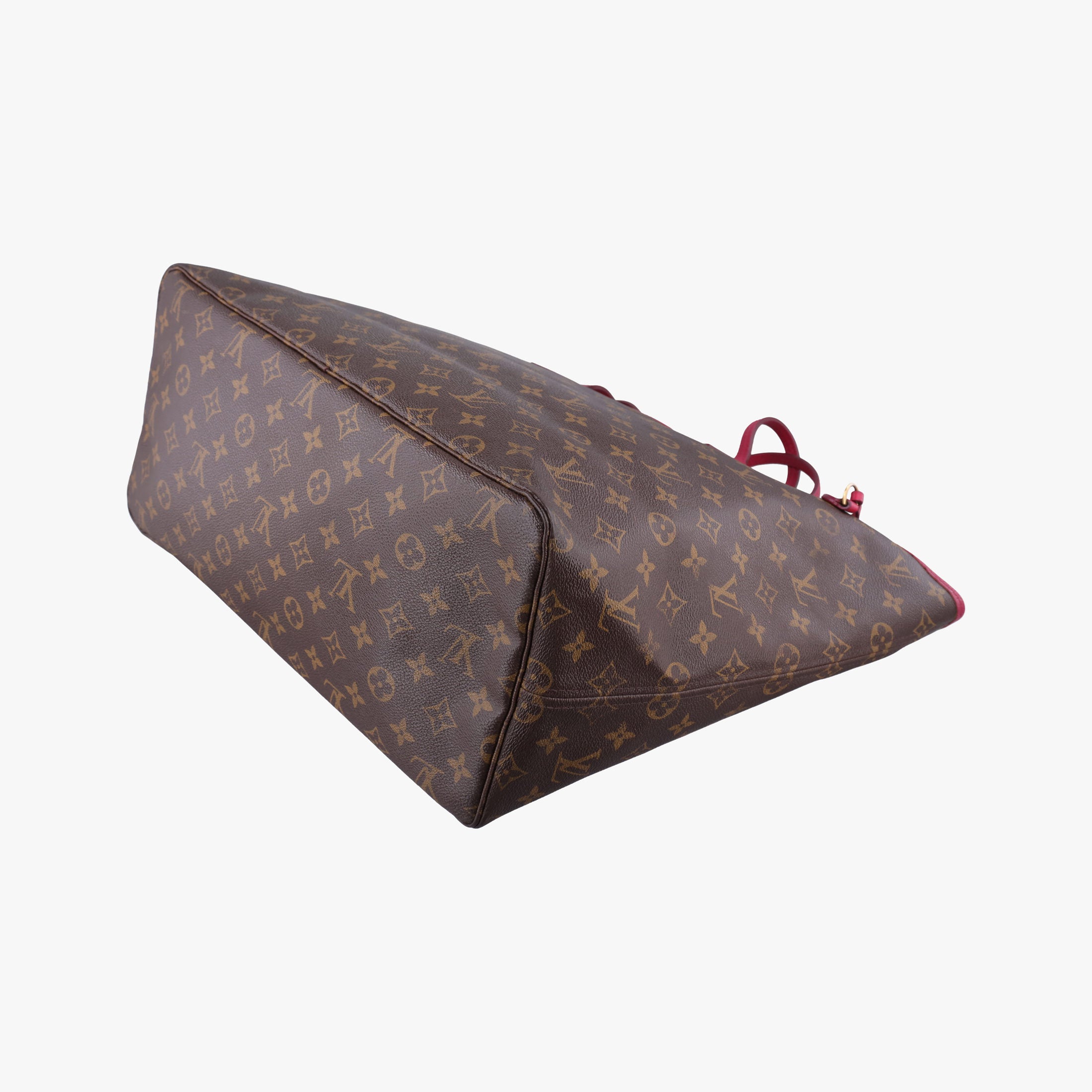 Pre-owned Louis Vuitton Neverfull GM Ikat Flower brown×ROSE INDIEN Monogram Canvas M40876 handbag | stylenewstar