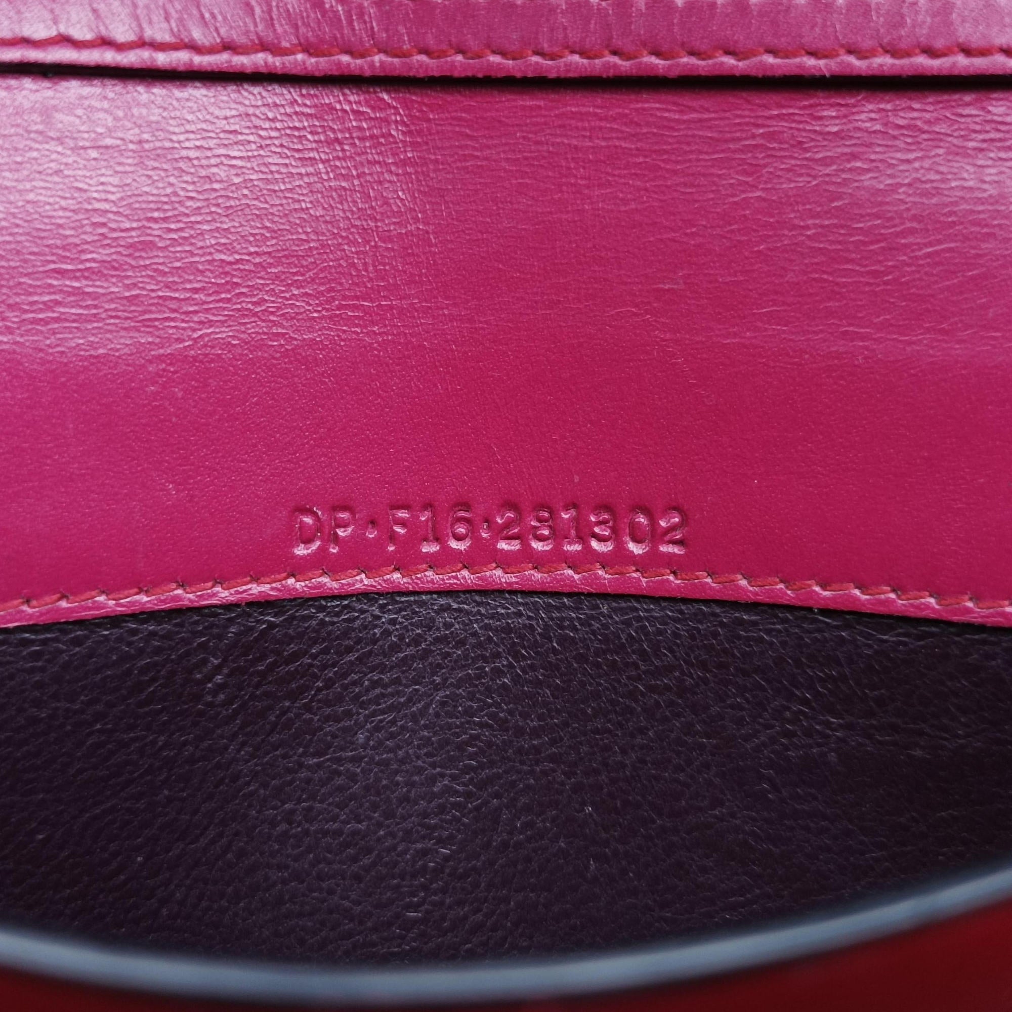 Pre-owned Bvlgari SERPENTI FOREVER Rose Leather  shoulderbag | stylenewstar